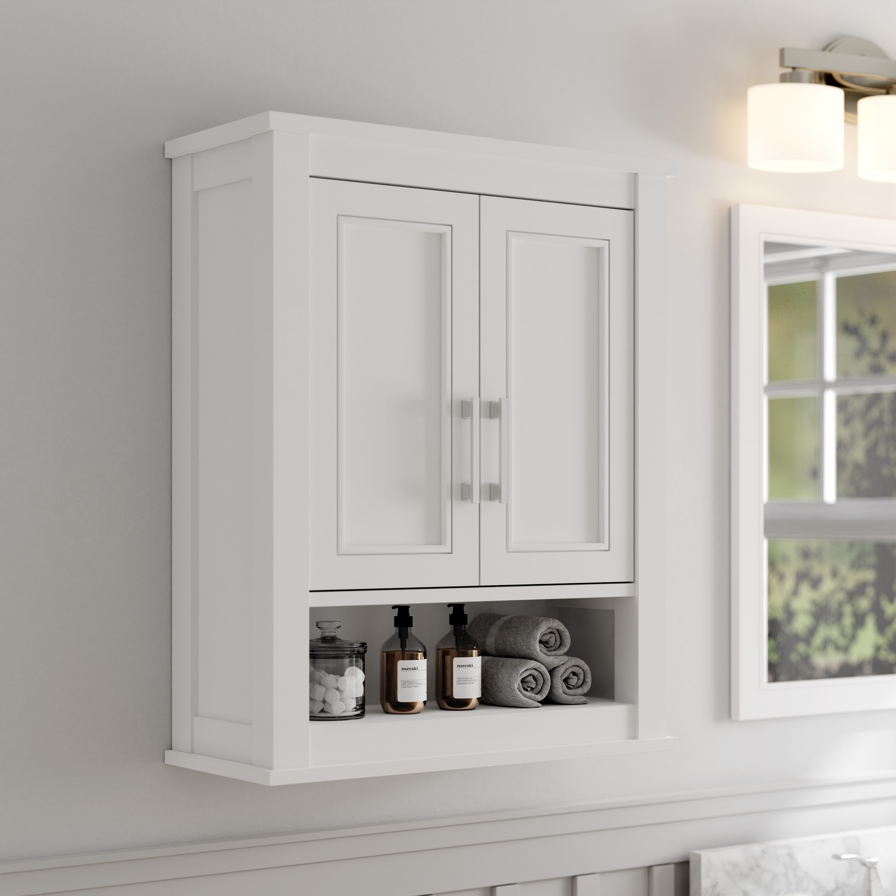 allen + roth 1541WC-24-201 Bathroom-Wall-Cabinets - View #2