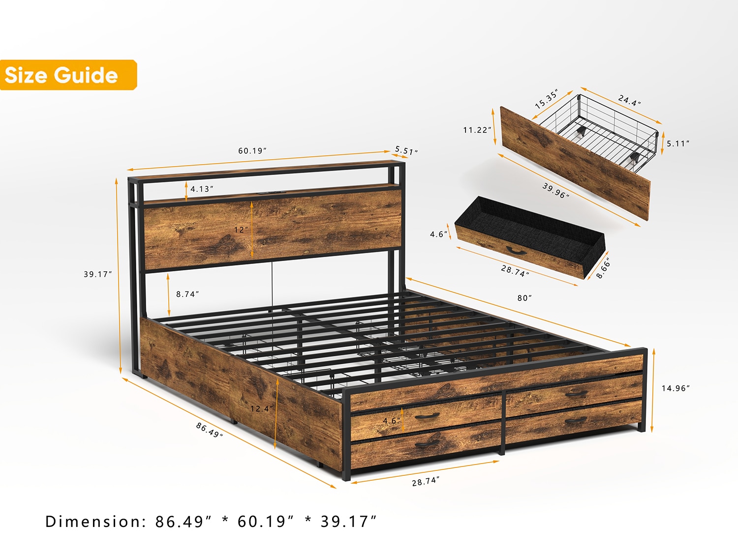 LUCKY ONE LO-HYL268753P beds - View #5
