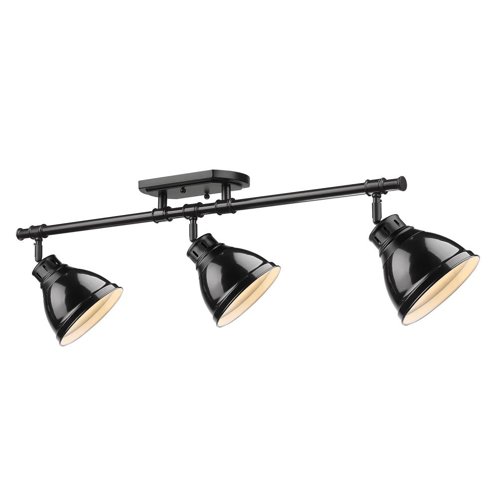 Golden Lighting 3602-3SF BLK-BK flushmounts - View #3