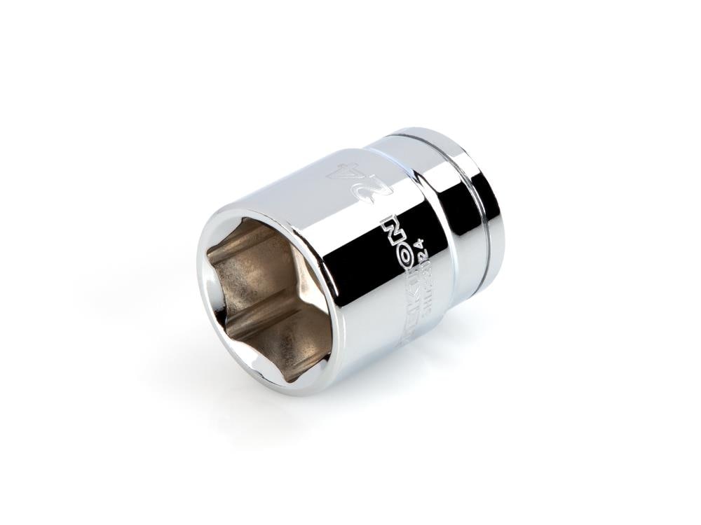 TEKTON SHD22124 1/2-in Drive Metric 24mm Shallow Socket