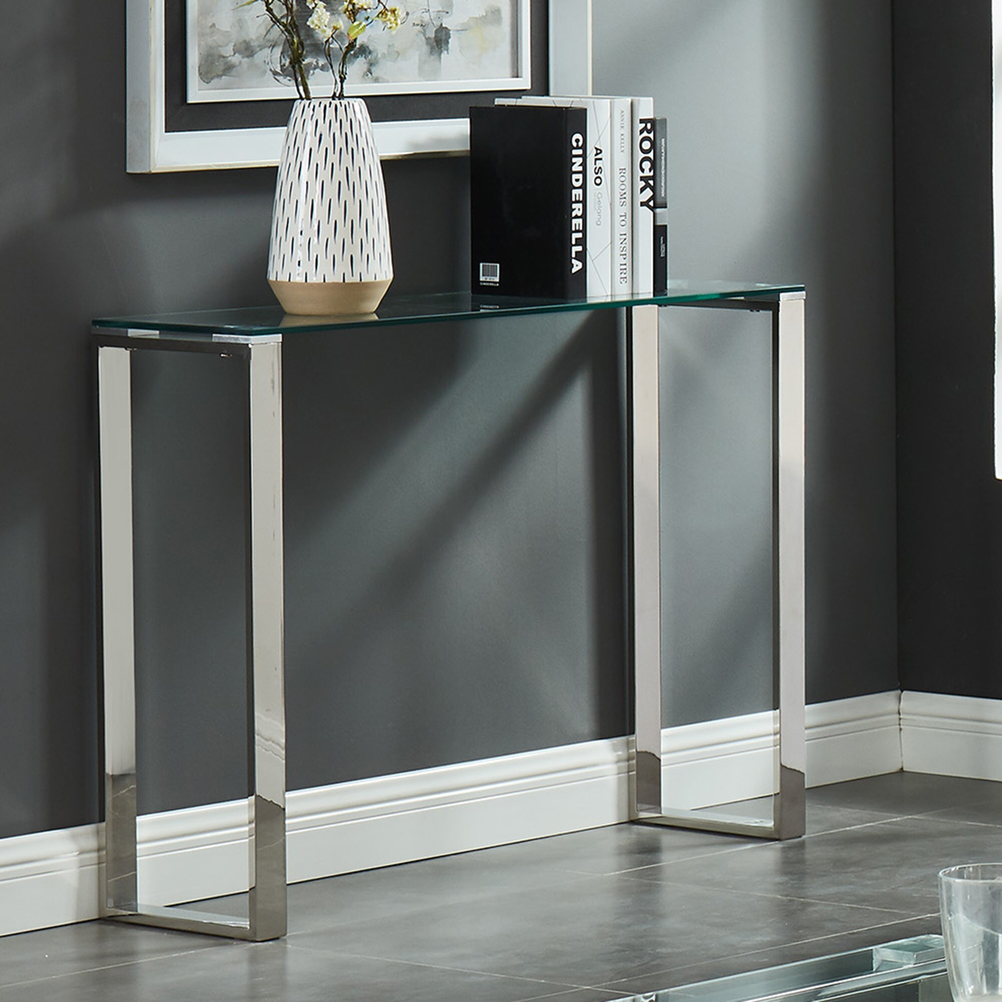 Worldwide Homefurnishings 502-408CH Console-Sofa-Tables - View #2