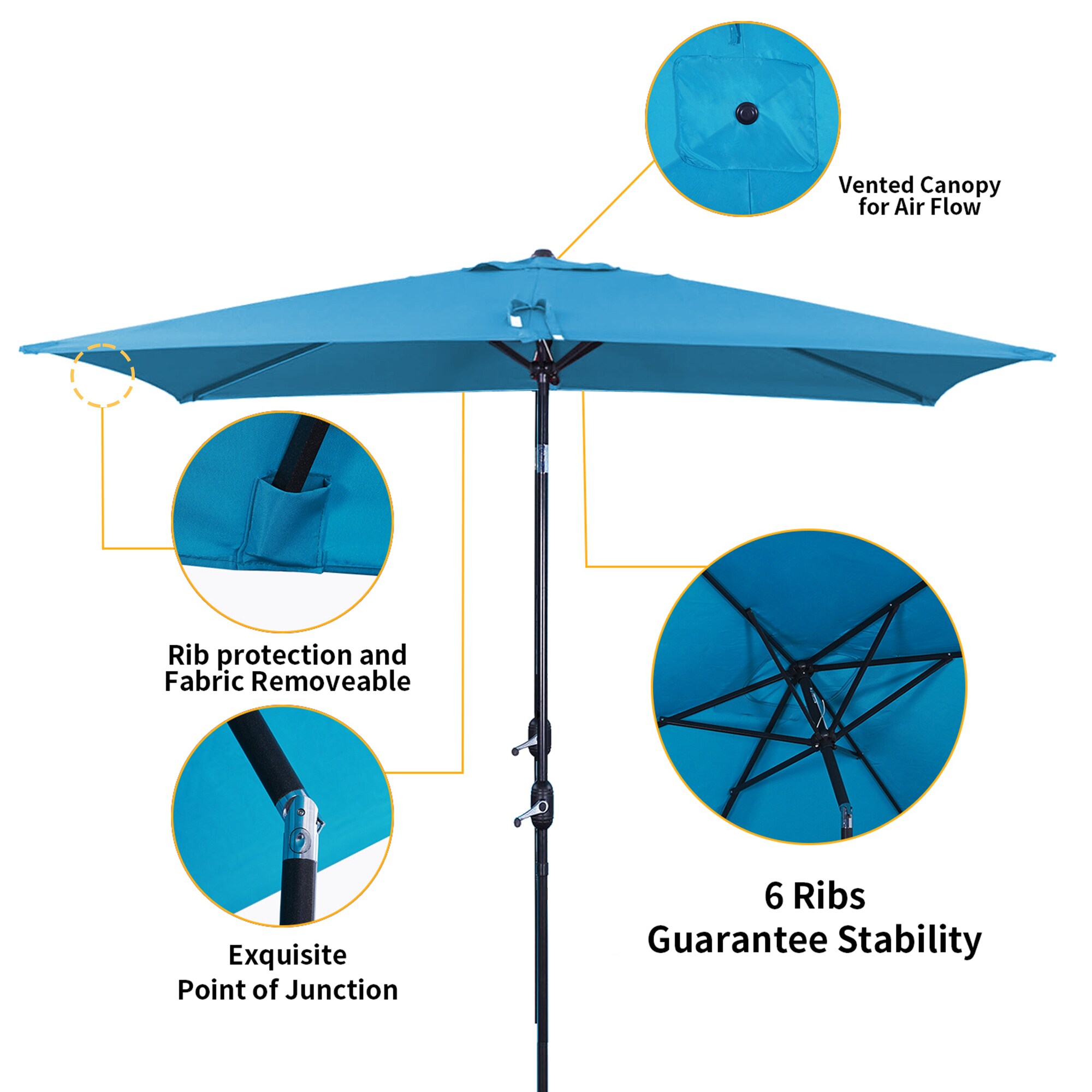 Boyel Living BL-OD011065BL Umbrellas-2 - View #4