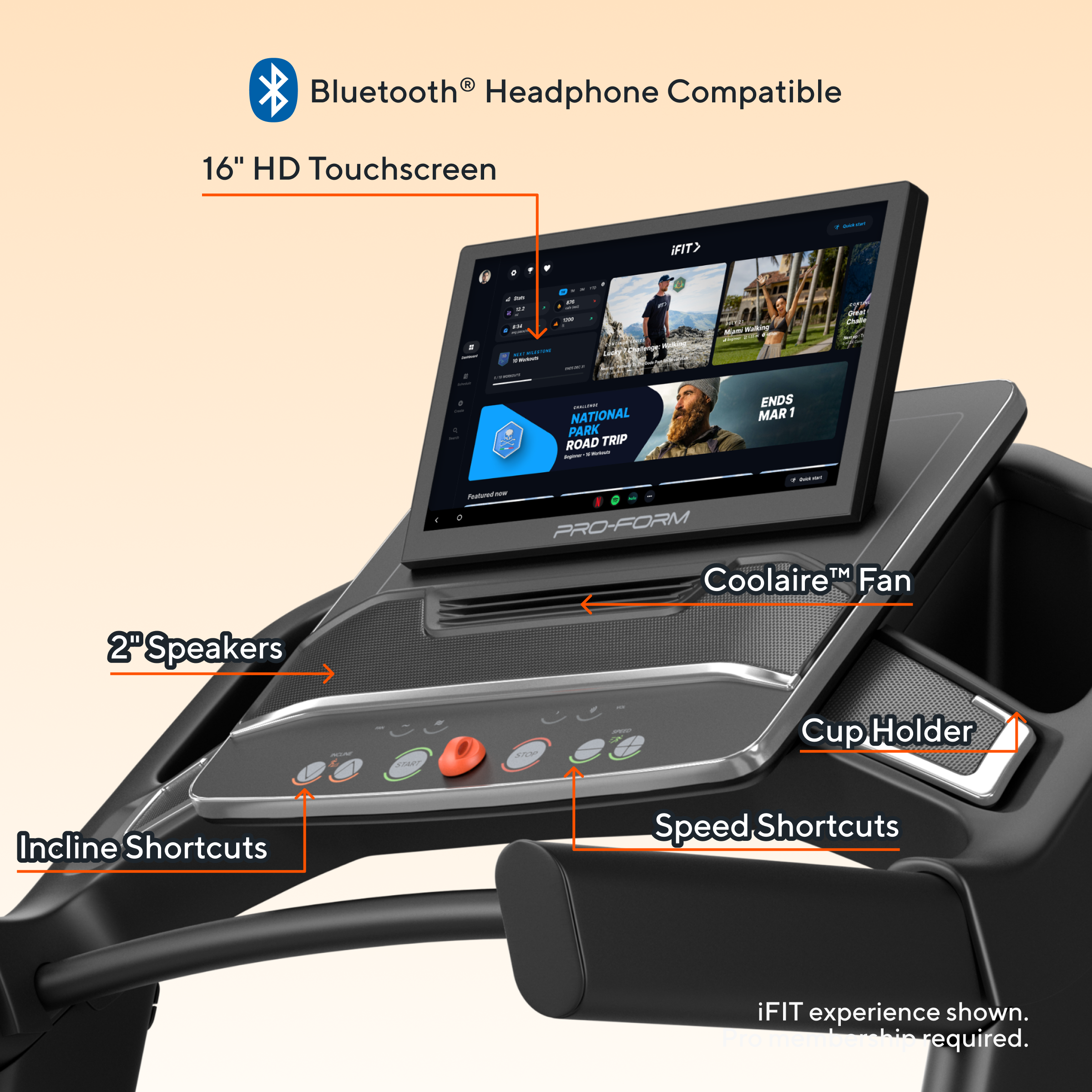 ProForm PFTL16925 treadmills - View #2