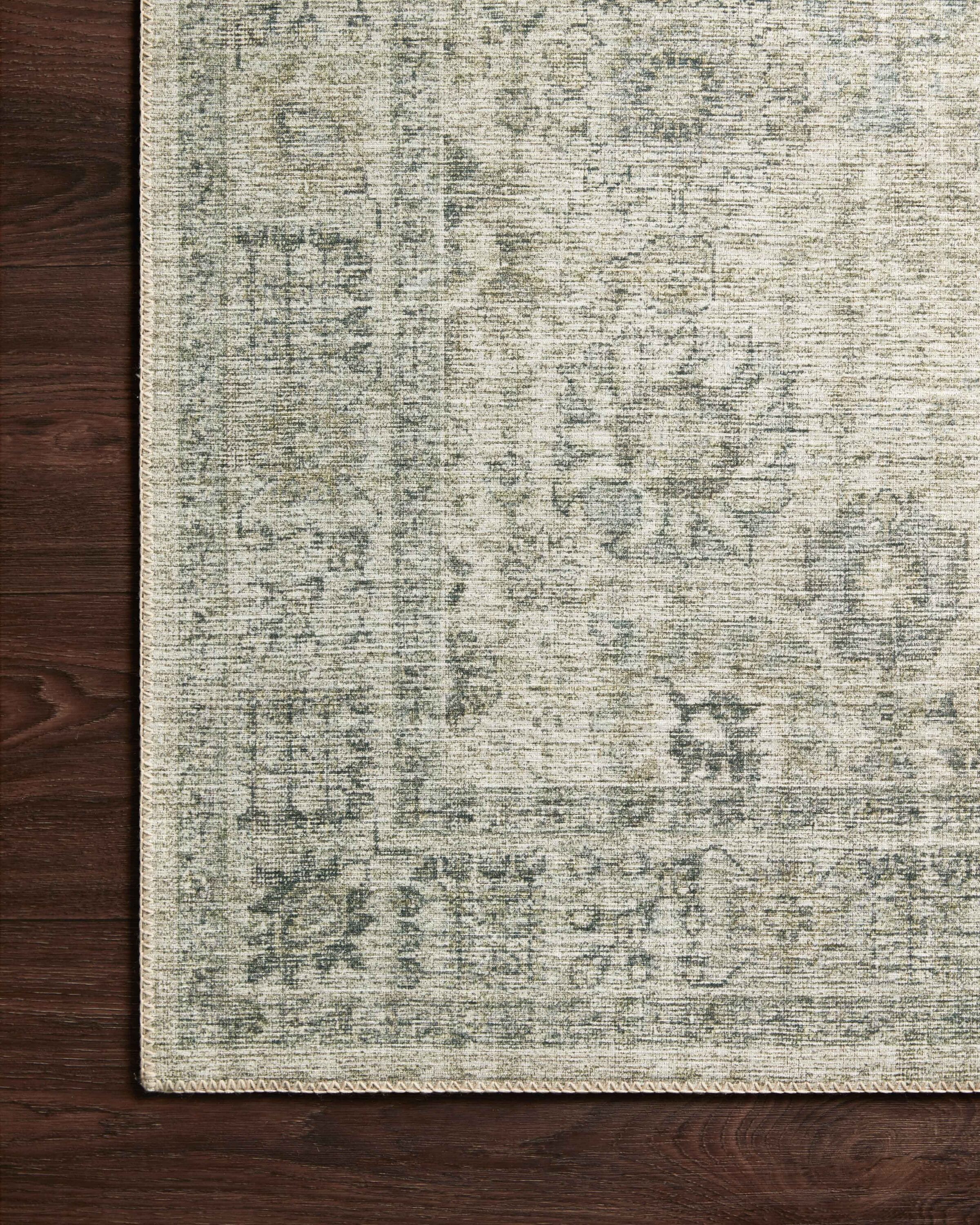 Blue Rectangular Oriental Synthetic Reversible Accent Rug