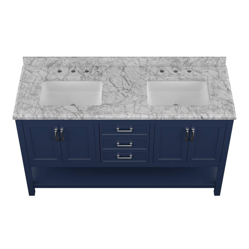 Design Element AF-61-BLU Bath-Vanity-Combo - View #4