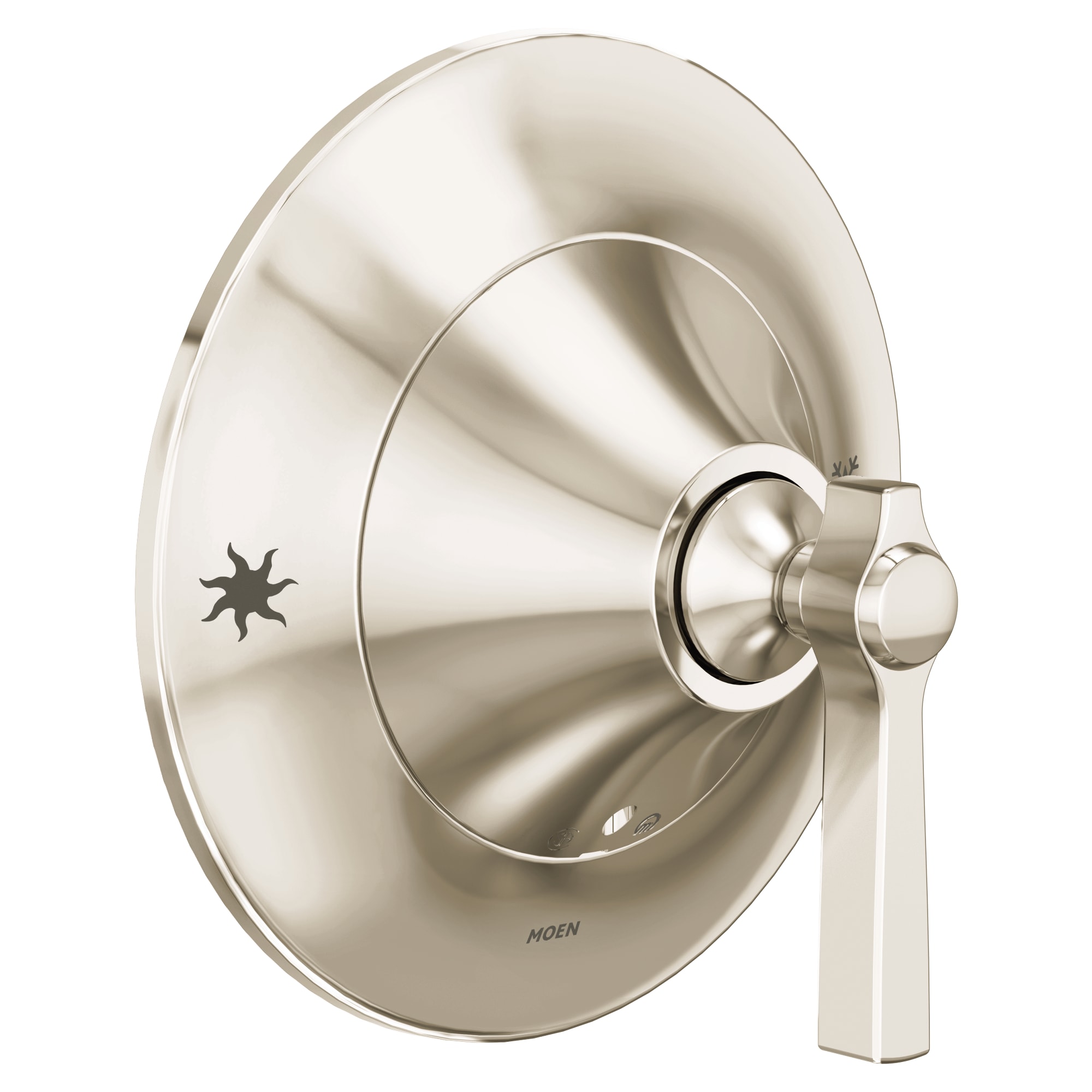 Moen TS2911NL Flara Polished Nickel 1-handle Sold separately Shower Faucet