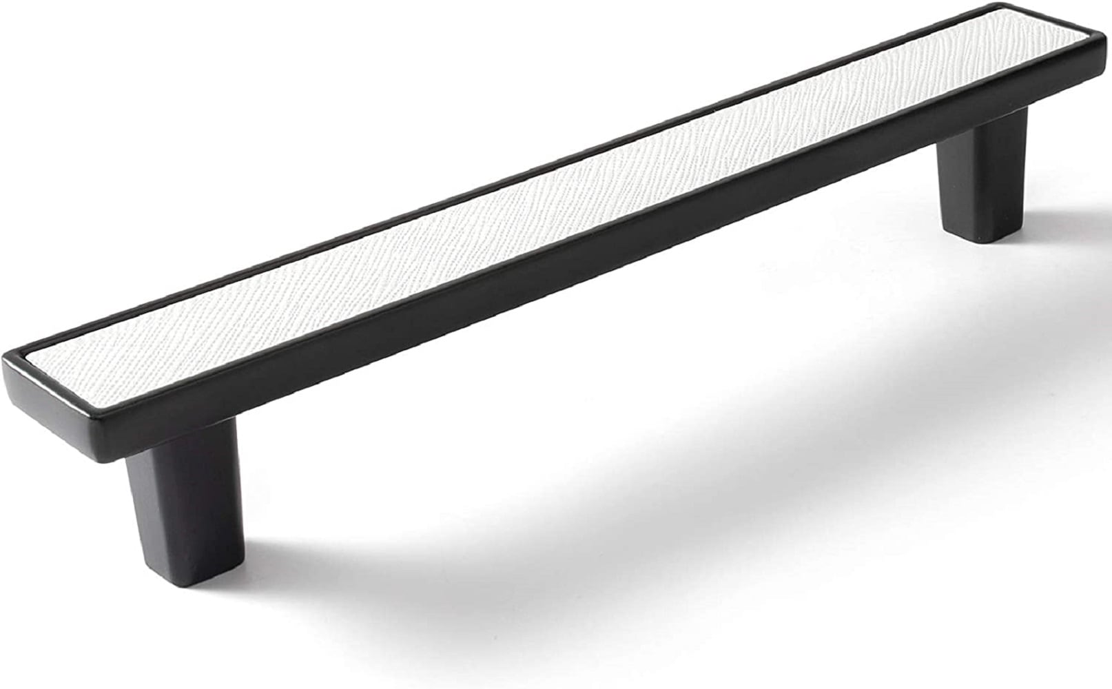 Miaokesen 705W-160-HEI-2 10-1/16-in , 256mm Center to Center Matte Black Rectangular Bar 2 -Pack