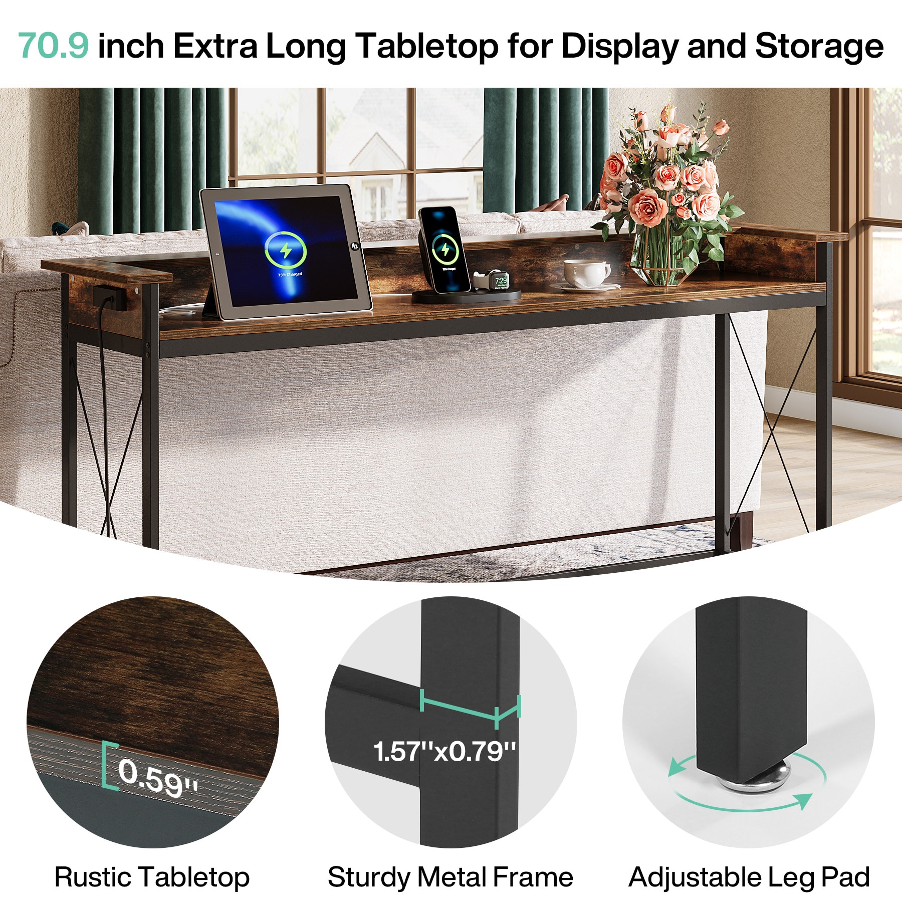 Fnova LWTJ-HL0124 Console-Sofa-Tables - View #5