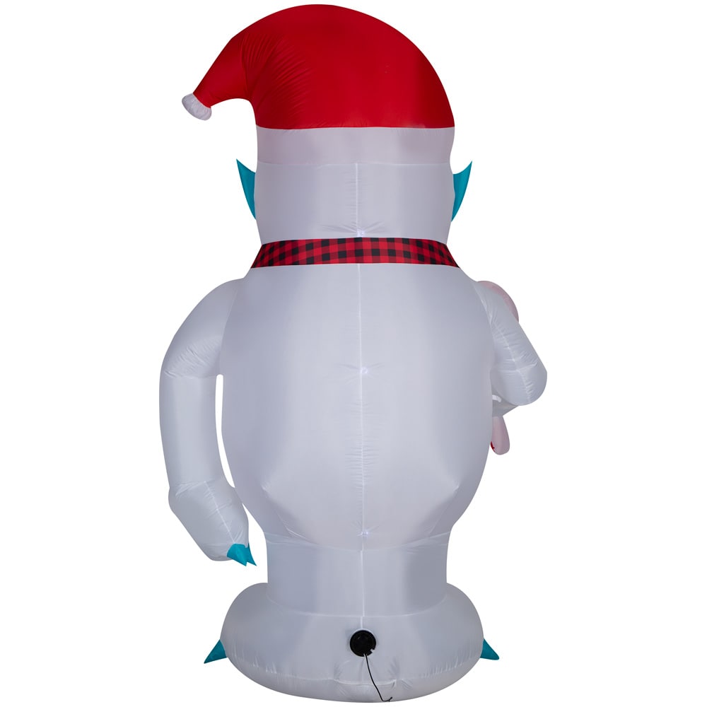 Holiday Living 9.51-ft Lighted Yeti Christmas Inflatable | 118176