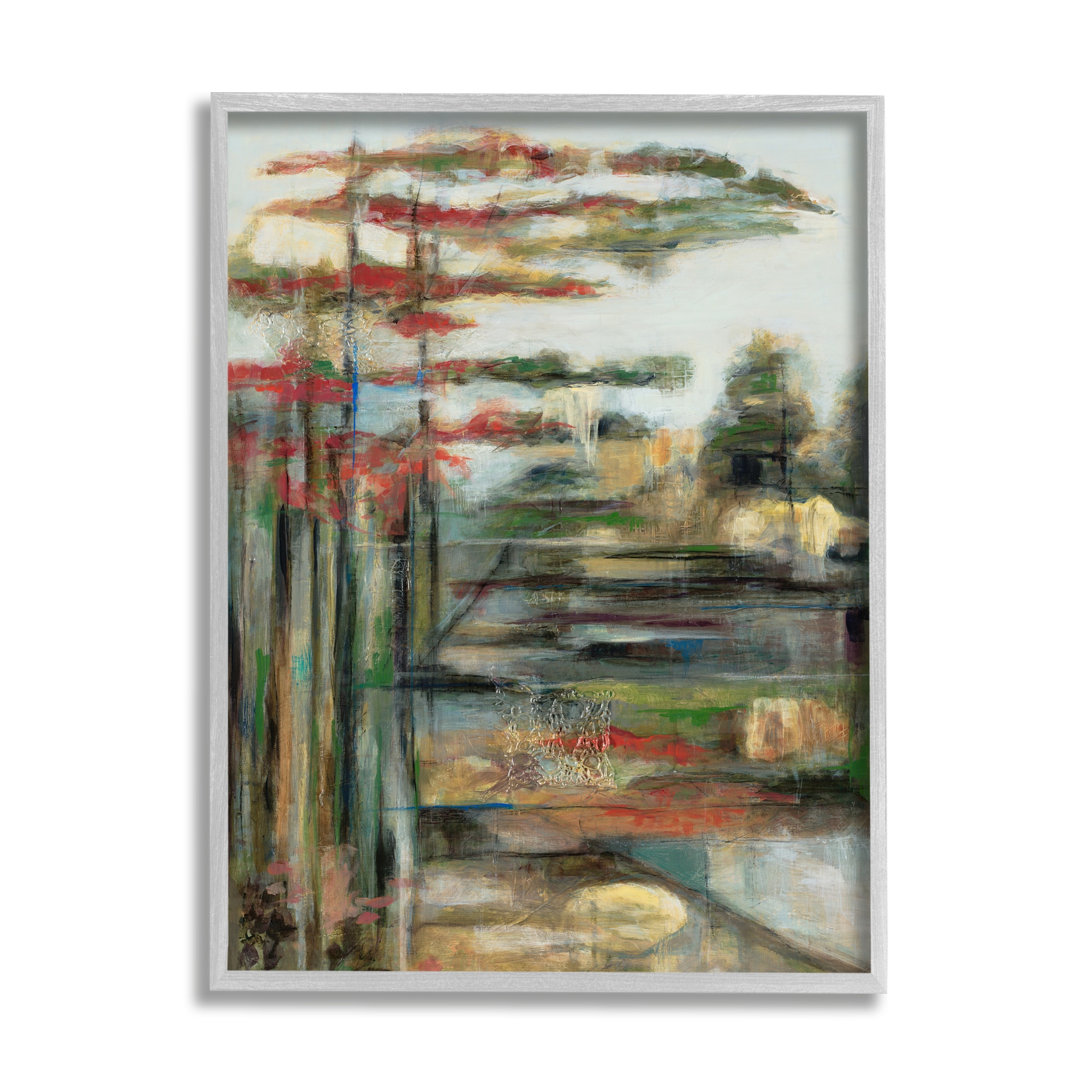Stupell Industries AF-333-GFF-11X14 Stacy Pollard Framed 14-in H x 11-in W Abstract Print