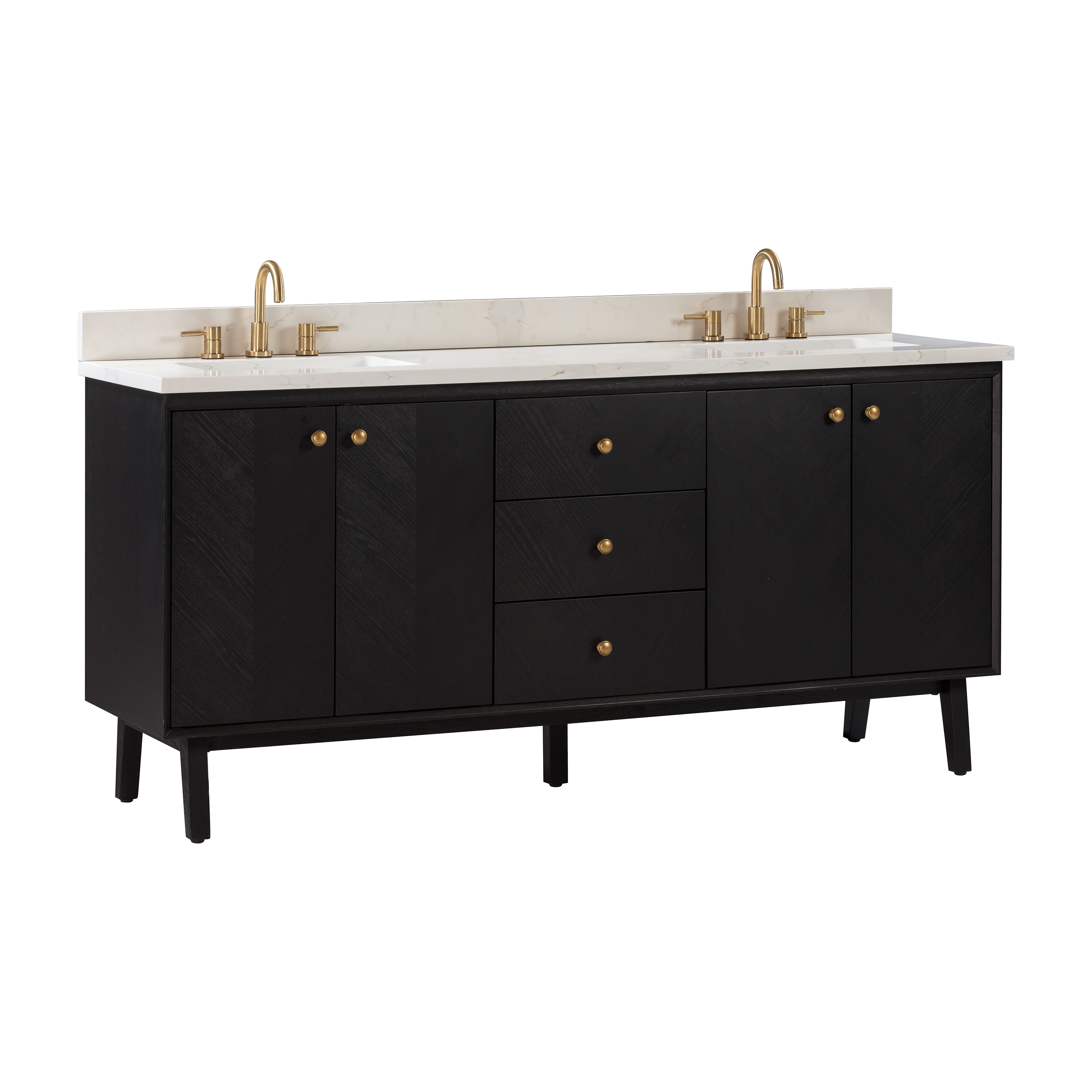 Avanity ADELE-VS73-BK Bath-Vanity-Combo - View #3