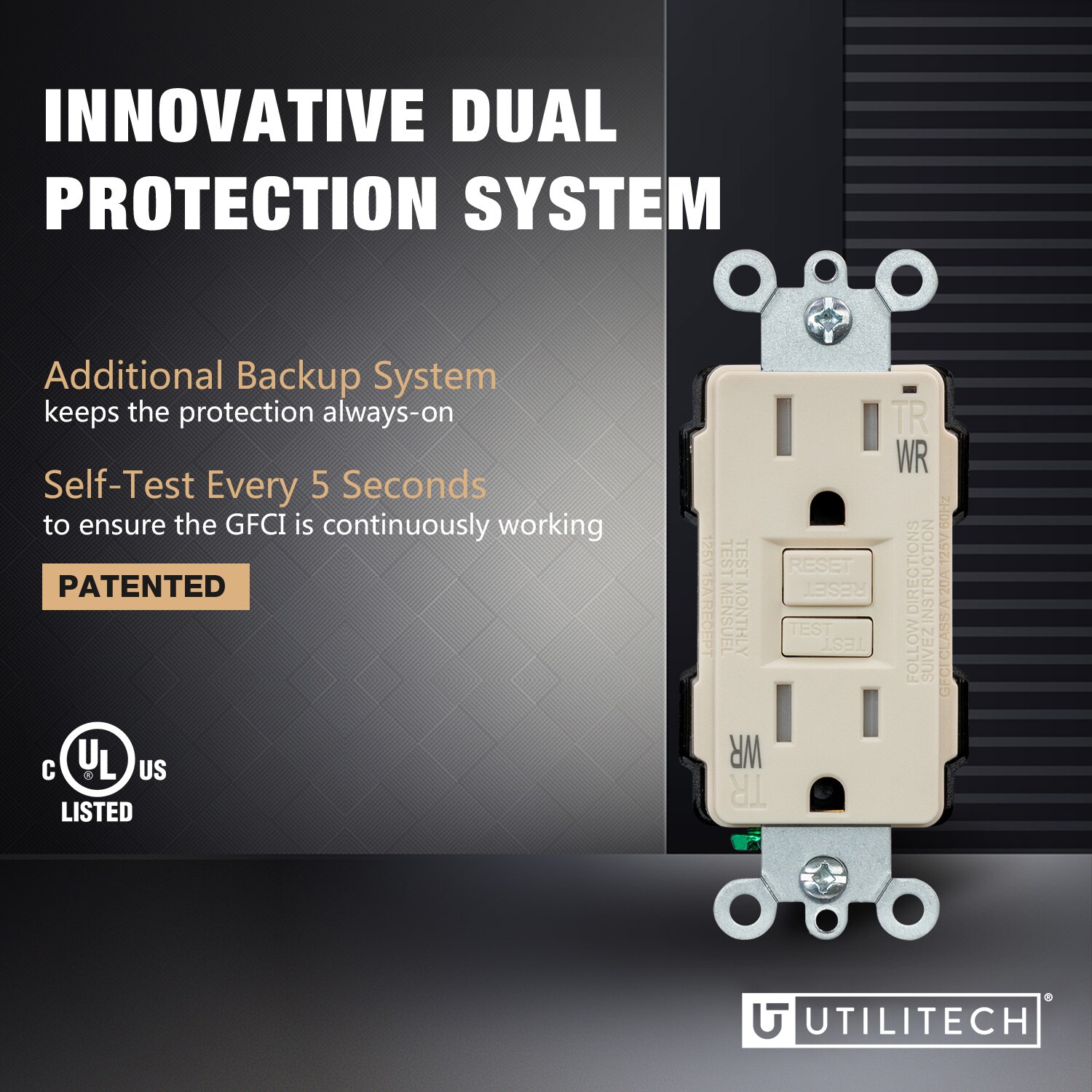 Utilitech G1915TW-LA6 receptacles - View #3