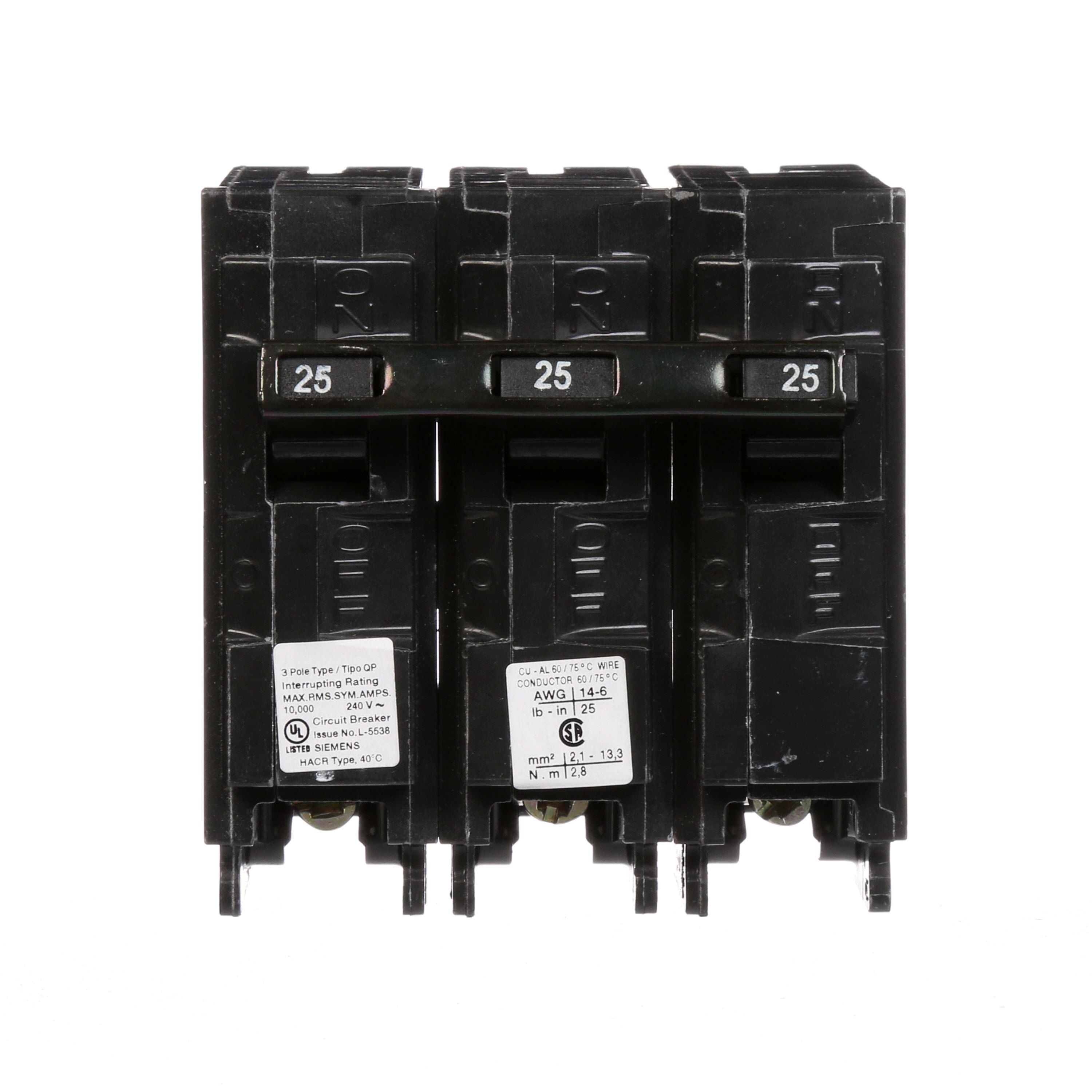 Siemens Q325 Circuit-Breakers - View #2