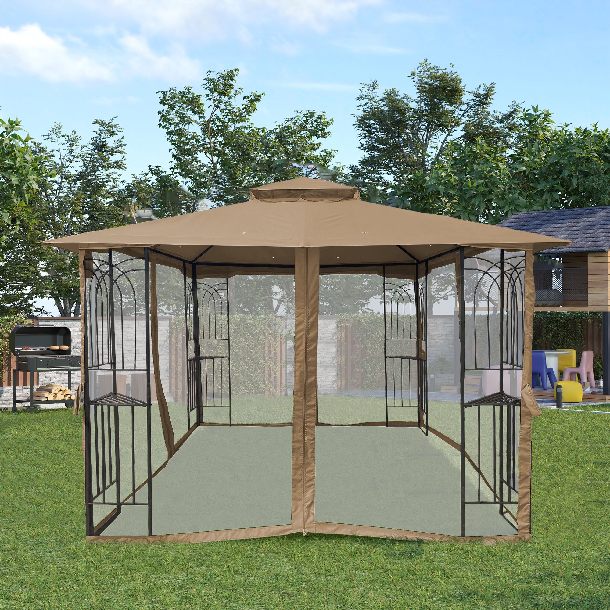 WELLFOR ZBEZY1010BE Patio-Furniture-Covers - View #10