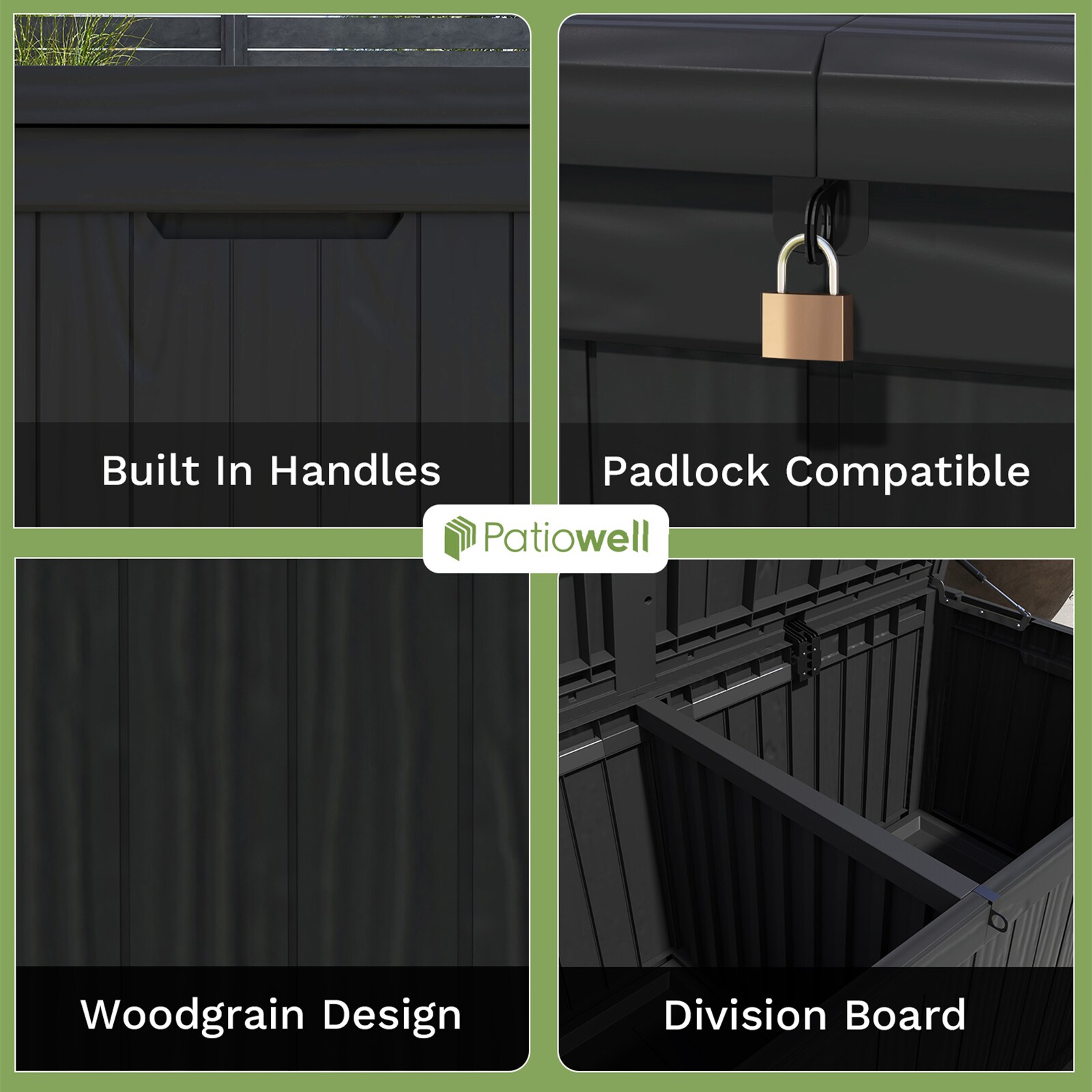Patiowell WES-PSB22-0082-0 Deck-Boxes - View #8