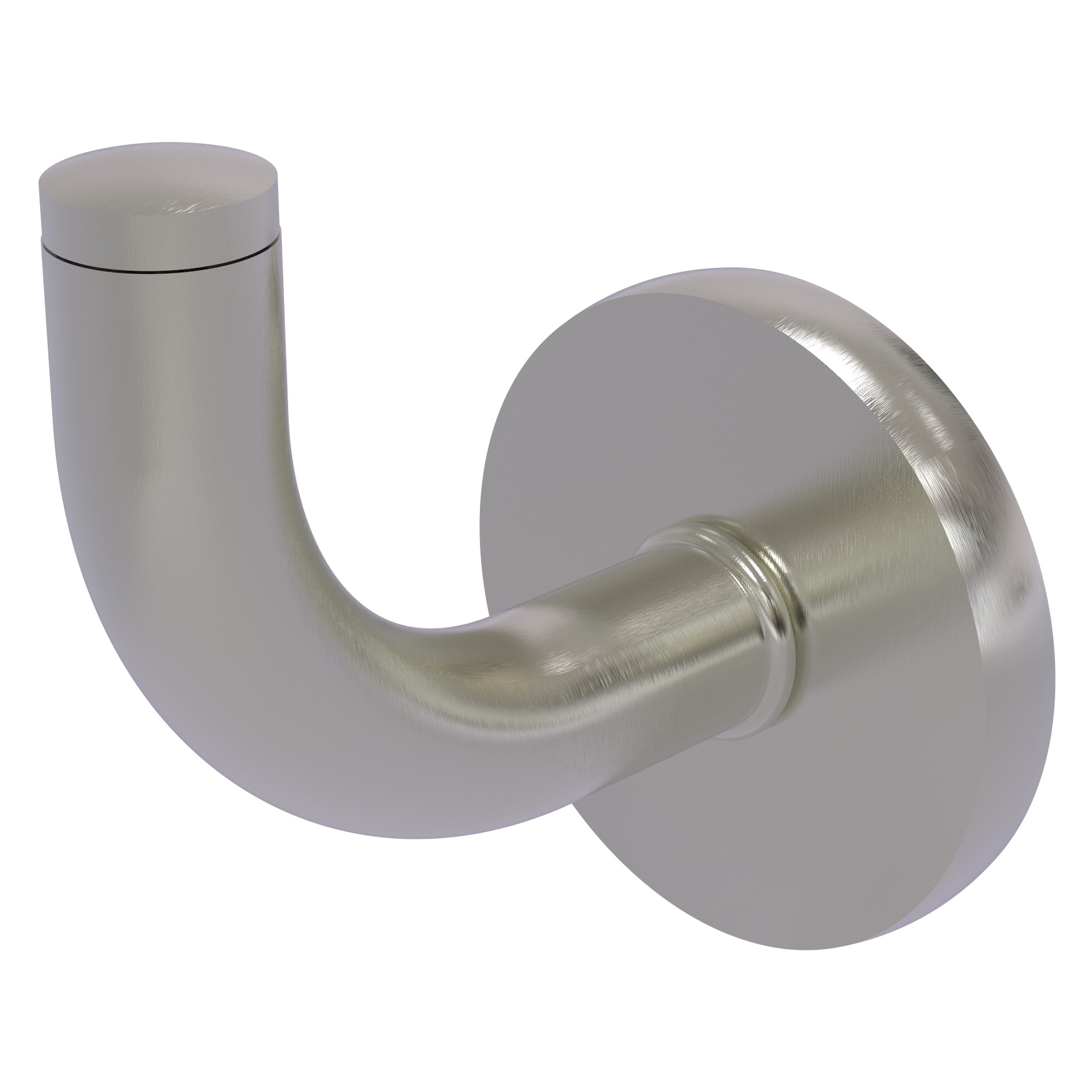 Allied Brass RM-20-SN Remi Satin Nickel Single -Hook Wall mount Towel Hook