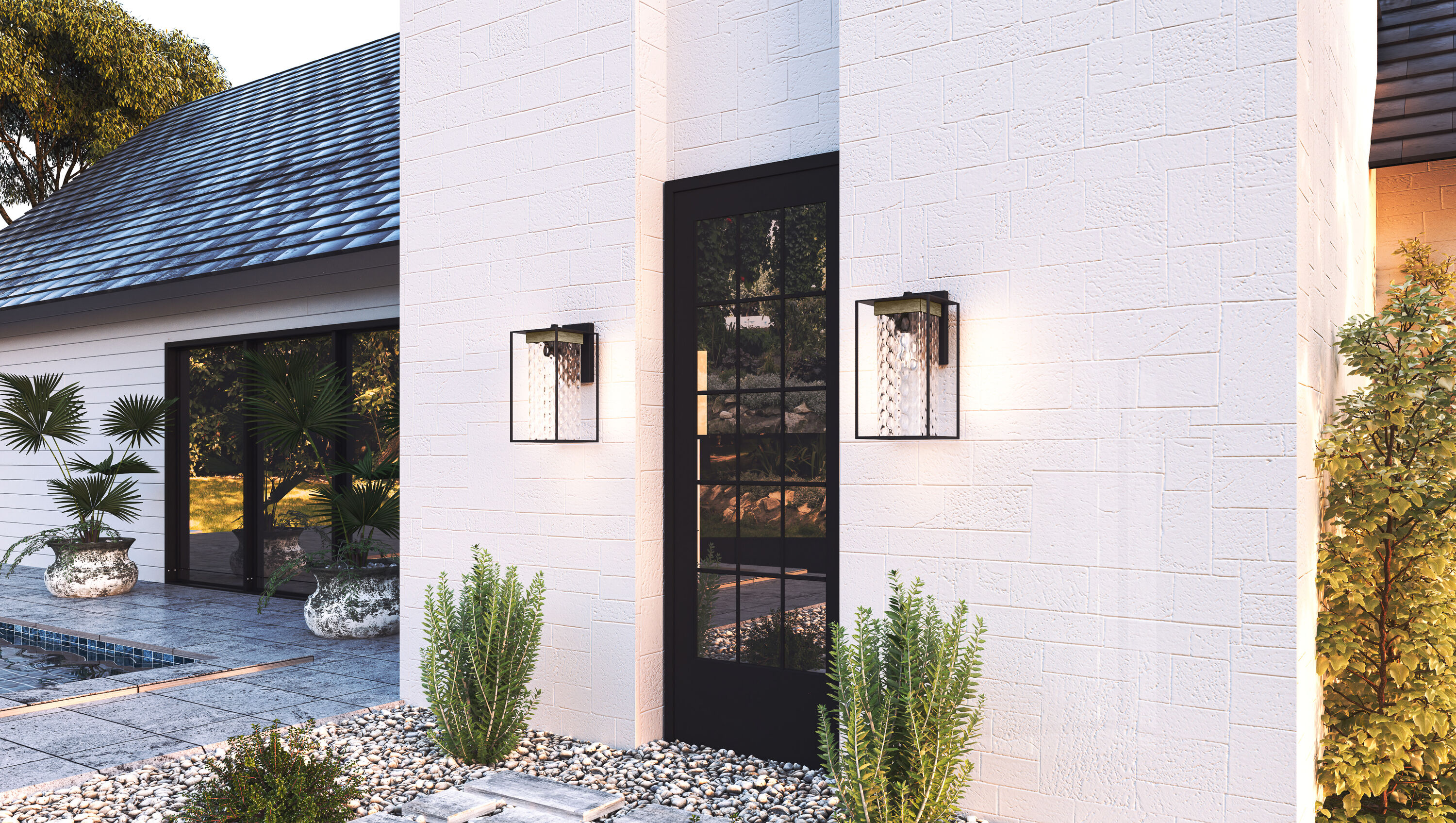 Quoizel LWD8407MBK Outdoor-Wall-Lighting - View #4