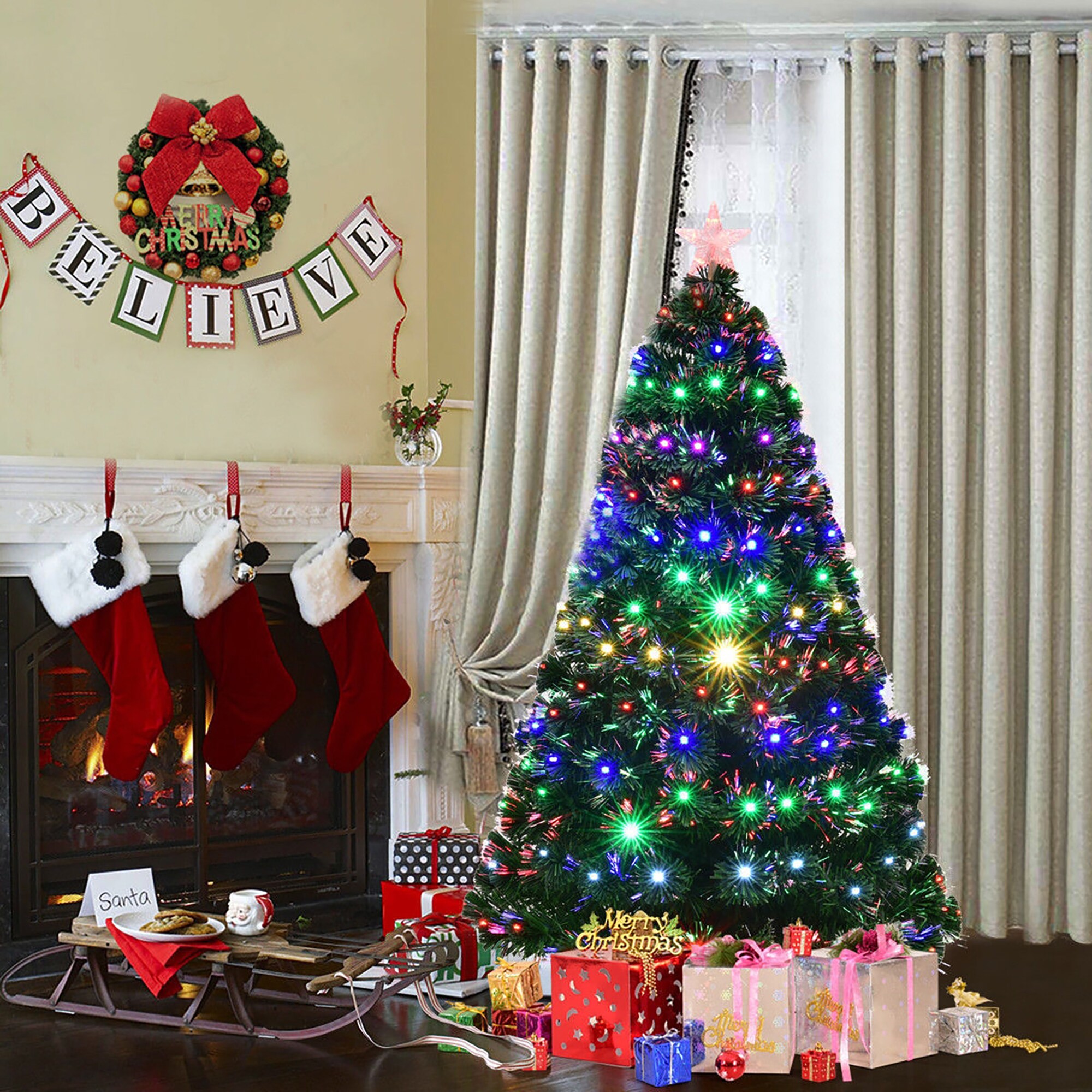 Forclover ALHY-70CM Artificial-Christmas-Trees - View #2