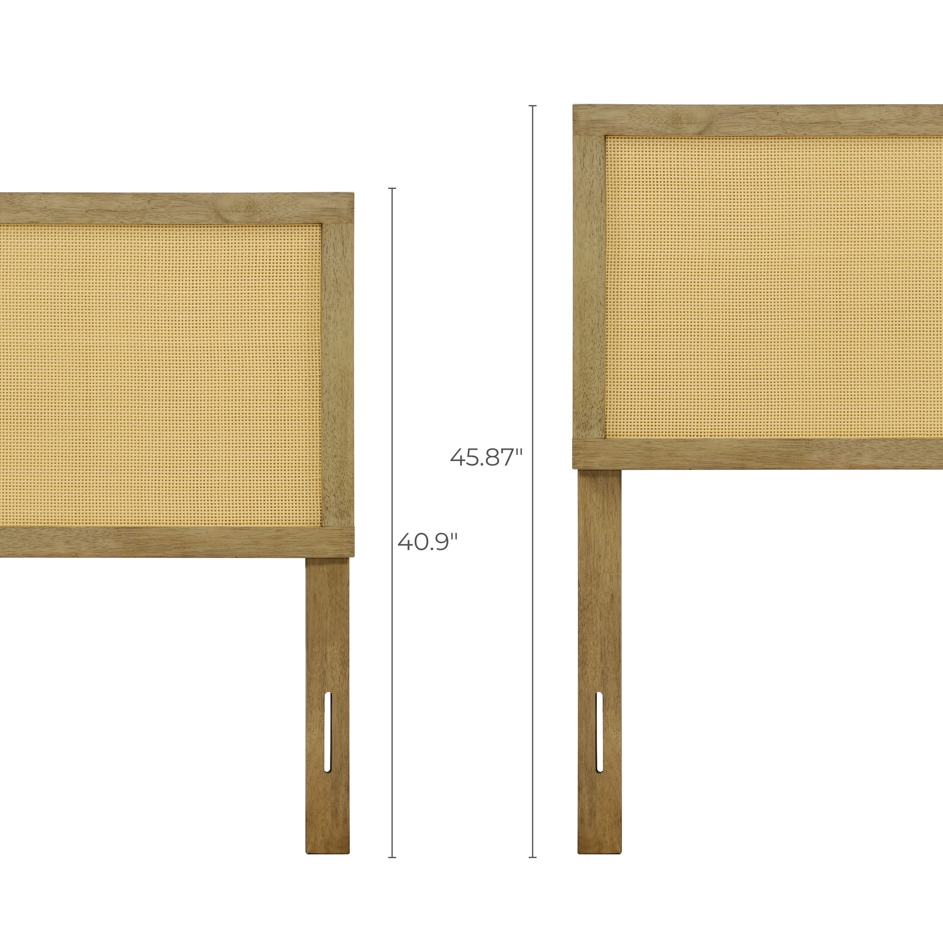 LuxenHome WHIF1834 Upholstered-Headboards - View #2