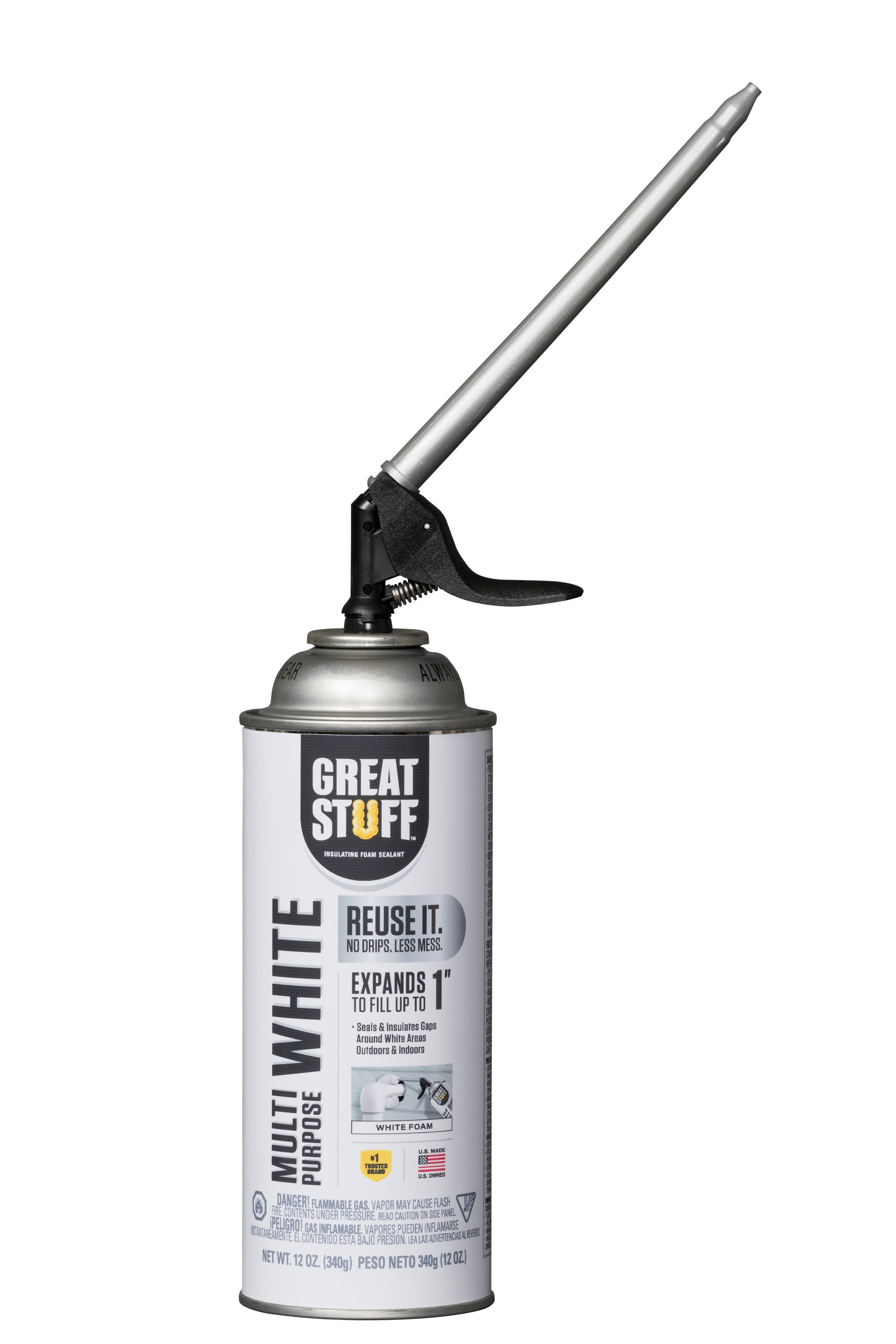 GREAT STUFF Multipurpose White 12-oz Smart Dispenser Spray Foam Insulation  at