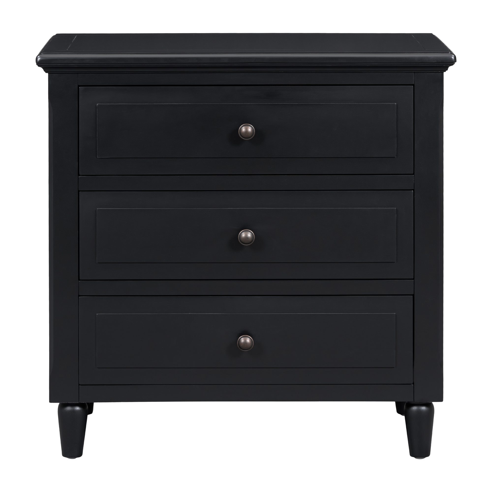 Bella Depot BDS-319366B Black Nightstand