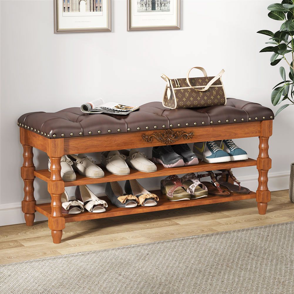 CO-Z Lift-Top Entryway Shoe Storage Bench with Shelf - On Sale