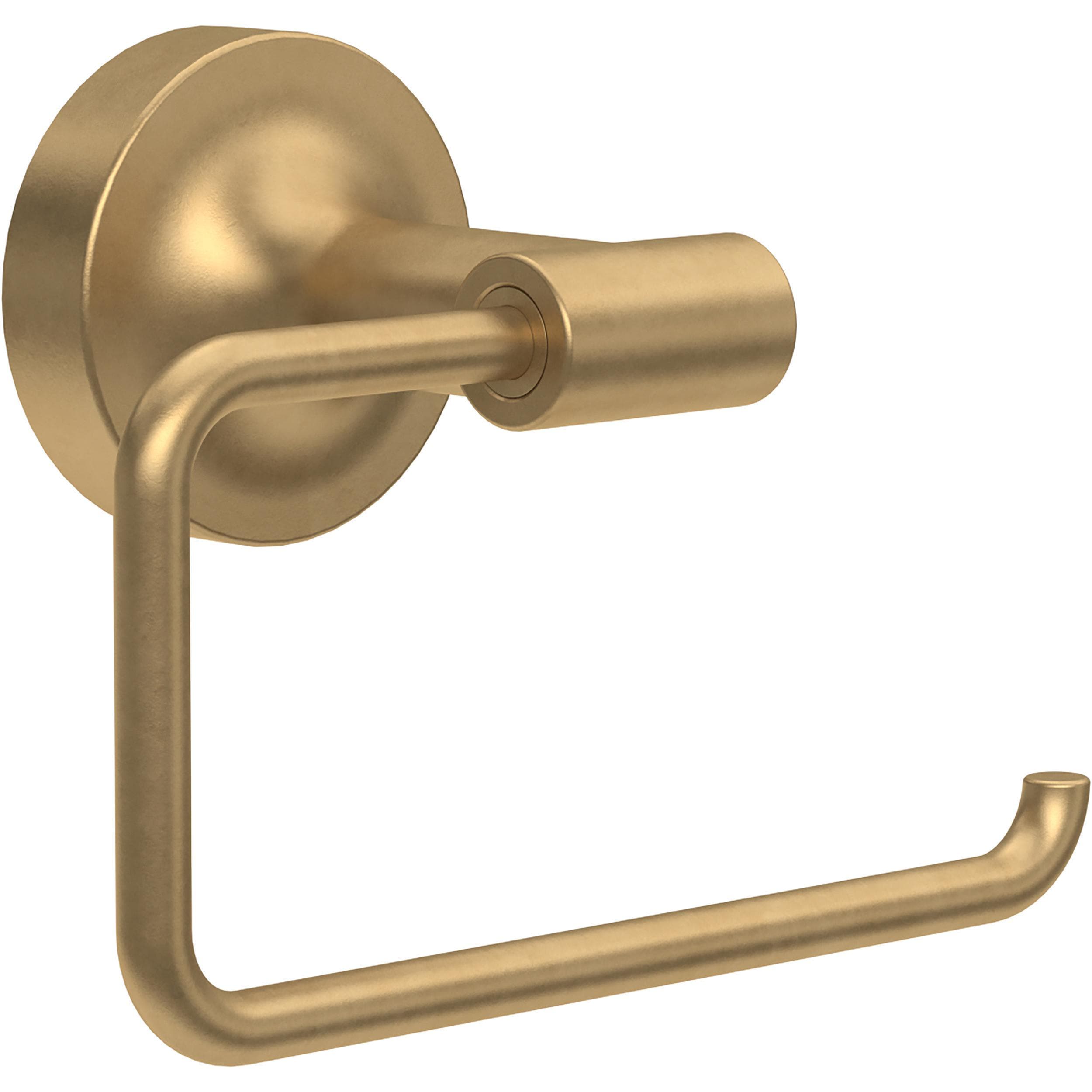 Details about   1 Solid Brass Toilet Paper Holder Roller Replacement W/ Spring FRANKLIN brass 