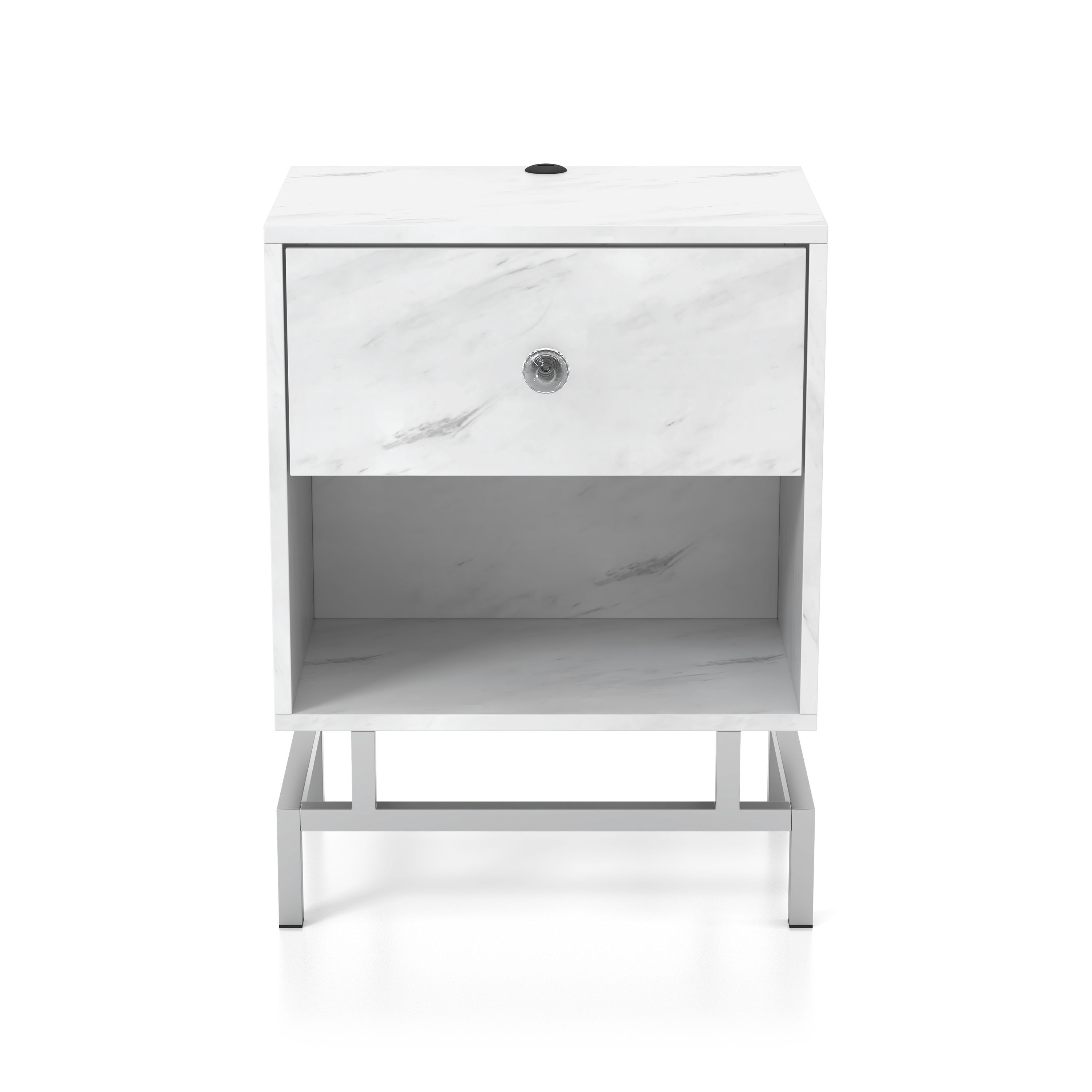 Furniture of America IDF-AC319WH End-Tables - View #2