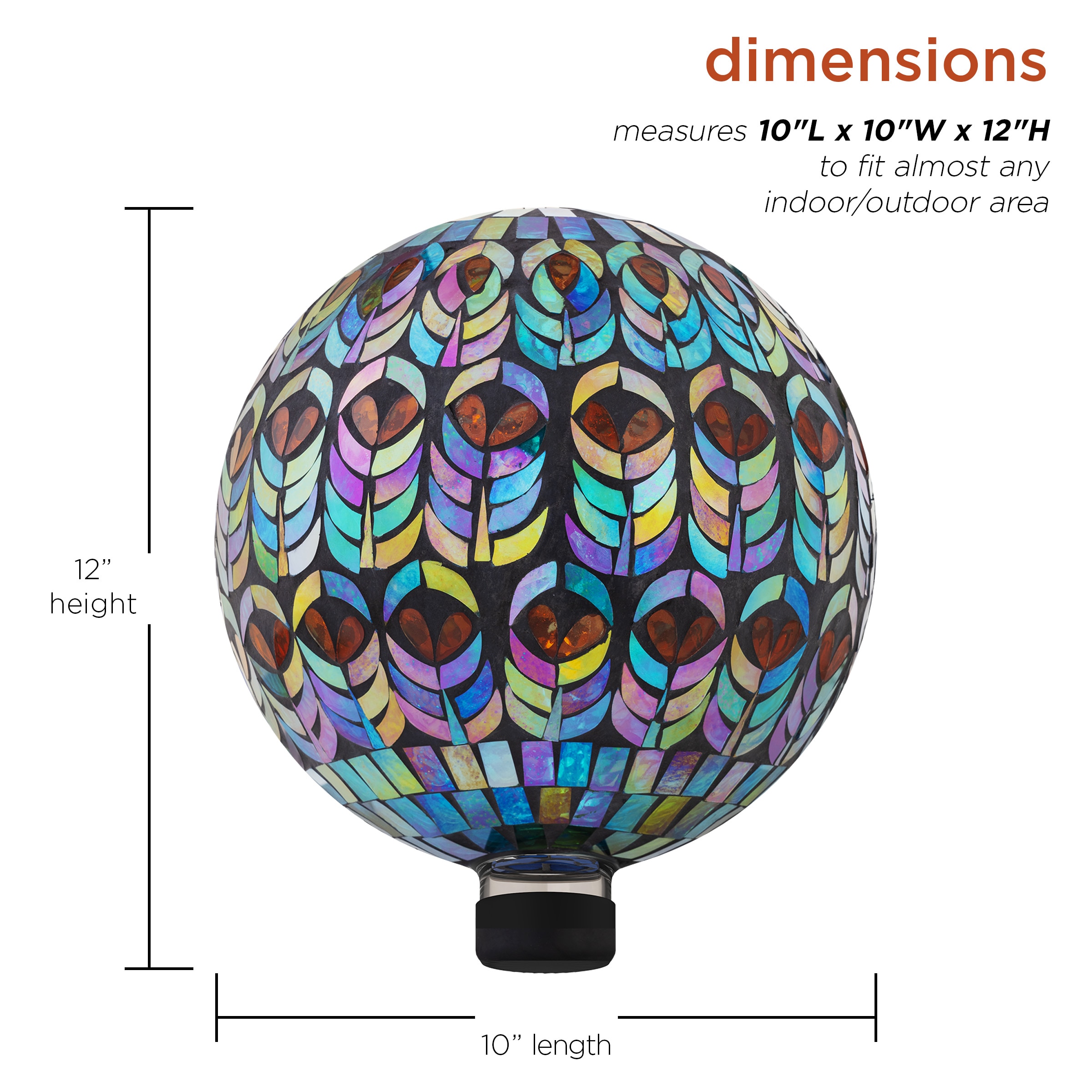 Alpine Corporation GRS926 Gazing-Ball-Stand - View #3
