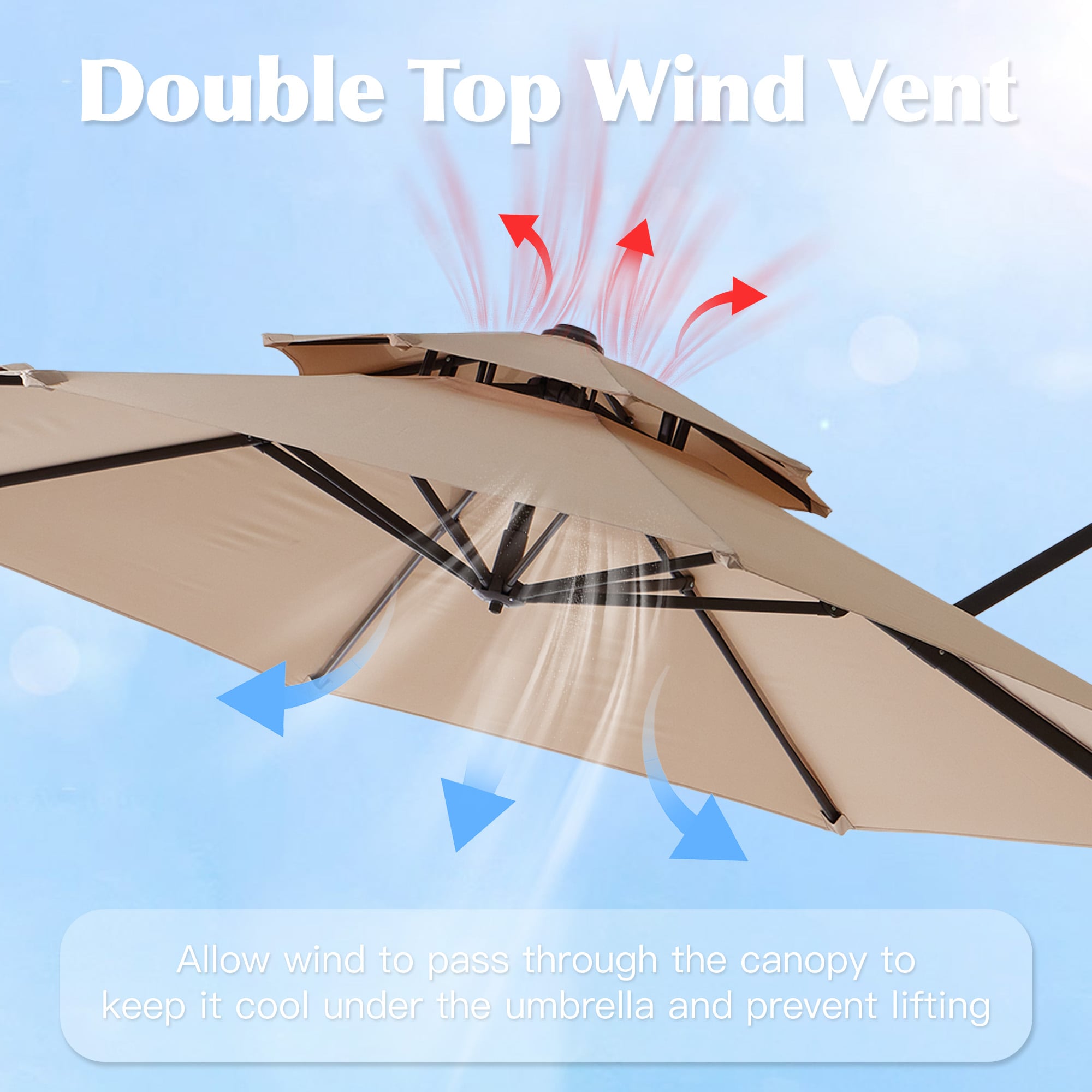 VOUA SAF-NDBL-WH Umbrellas-2 - View #9