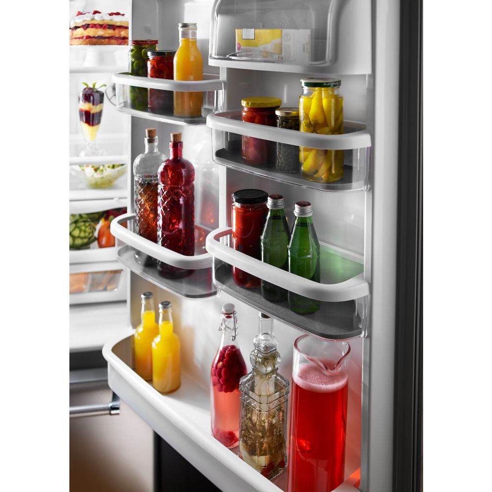 KitchenAid® 18.67 Cu. Ft. Stainless Steel Bottom Freezer Refrigerator, Powerhouse Kitchens & Appliances