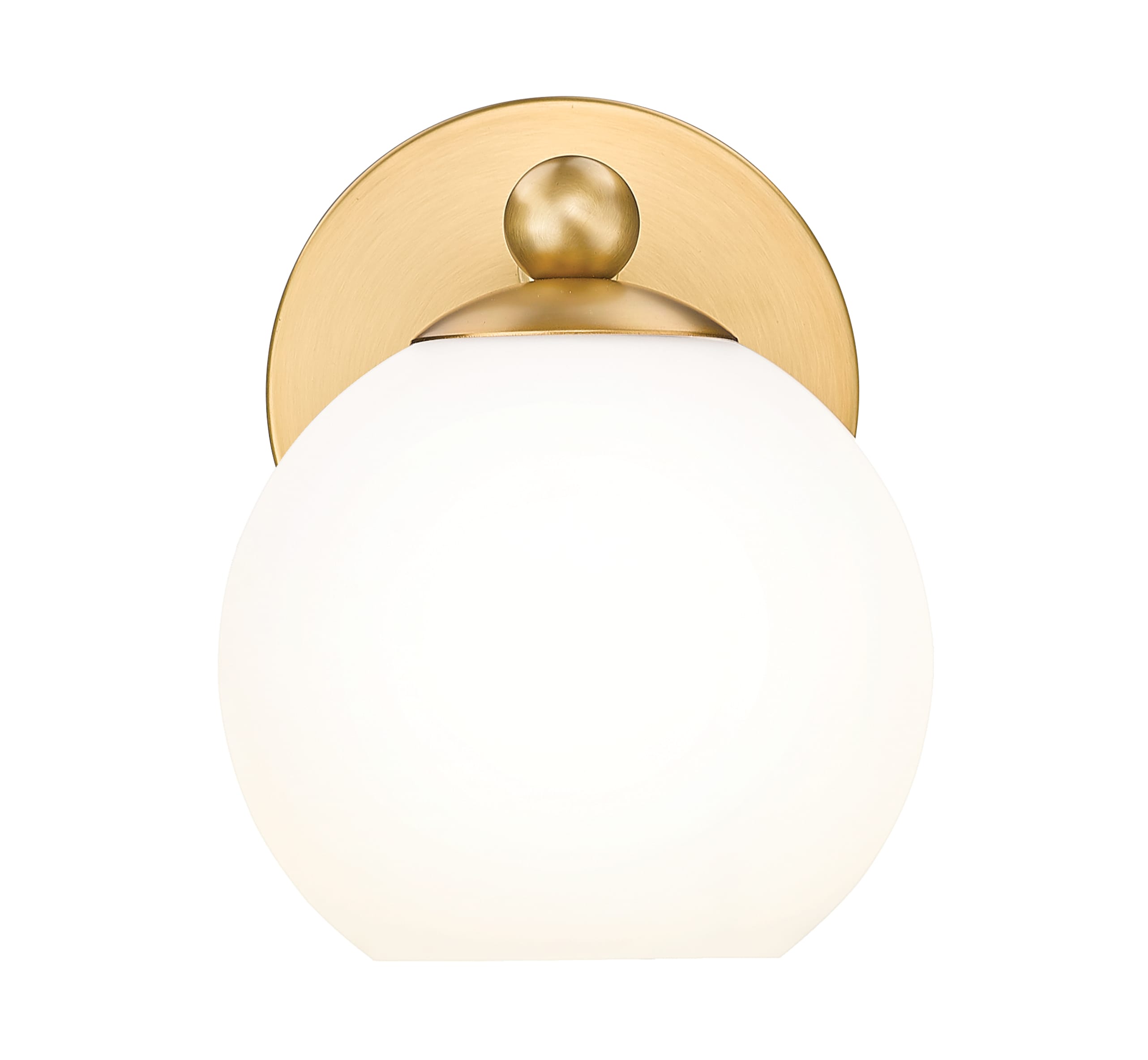 Z-Lite 1100-1S-MGLD Neoma 5.25-in 1 -Light Gold Modern/contemporary Vanity light