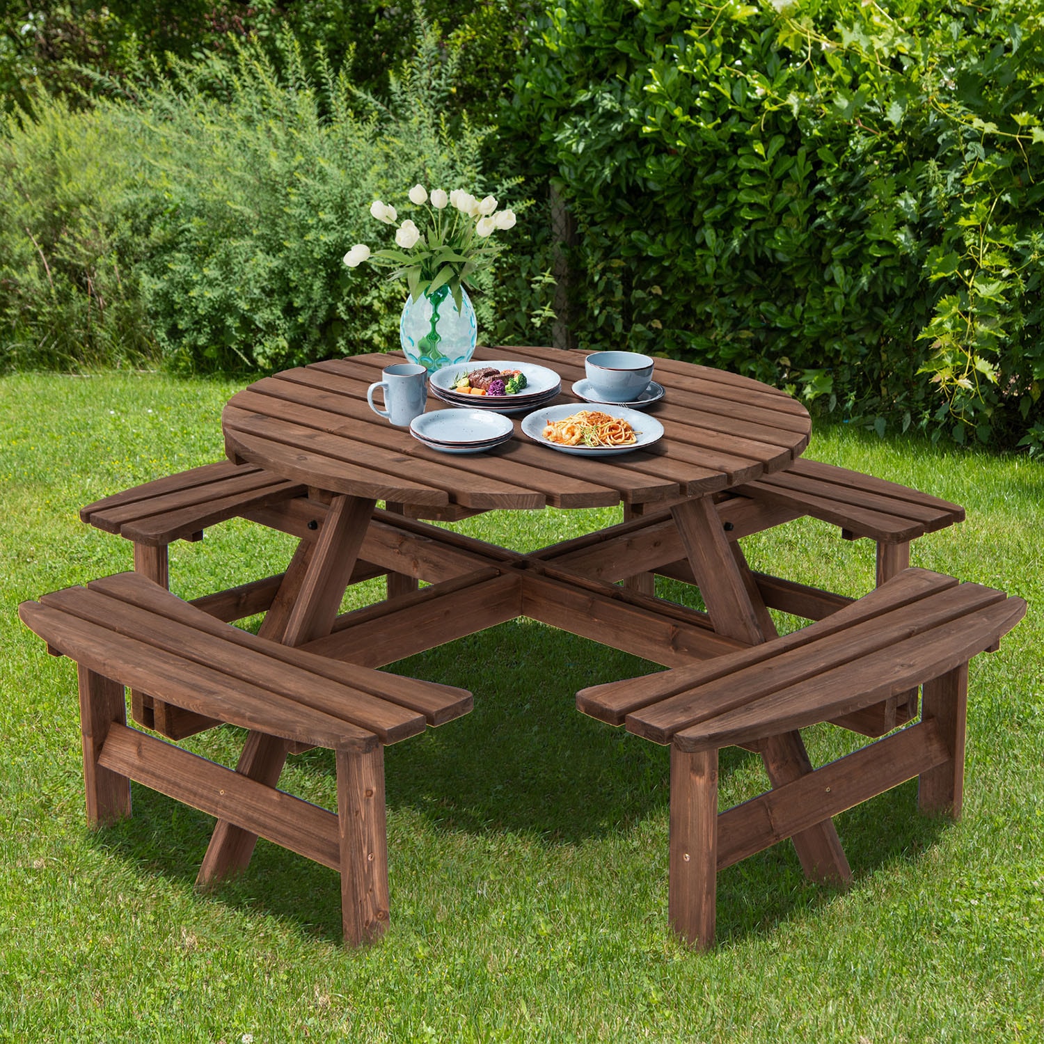 Clihome CL-70444+ Picnic-Tables - View #2