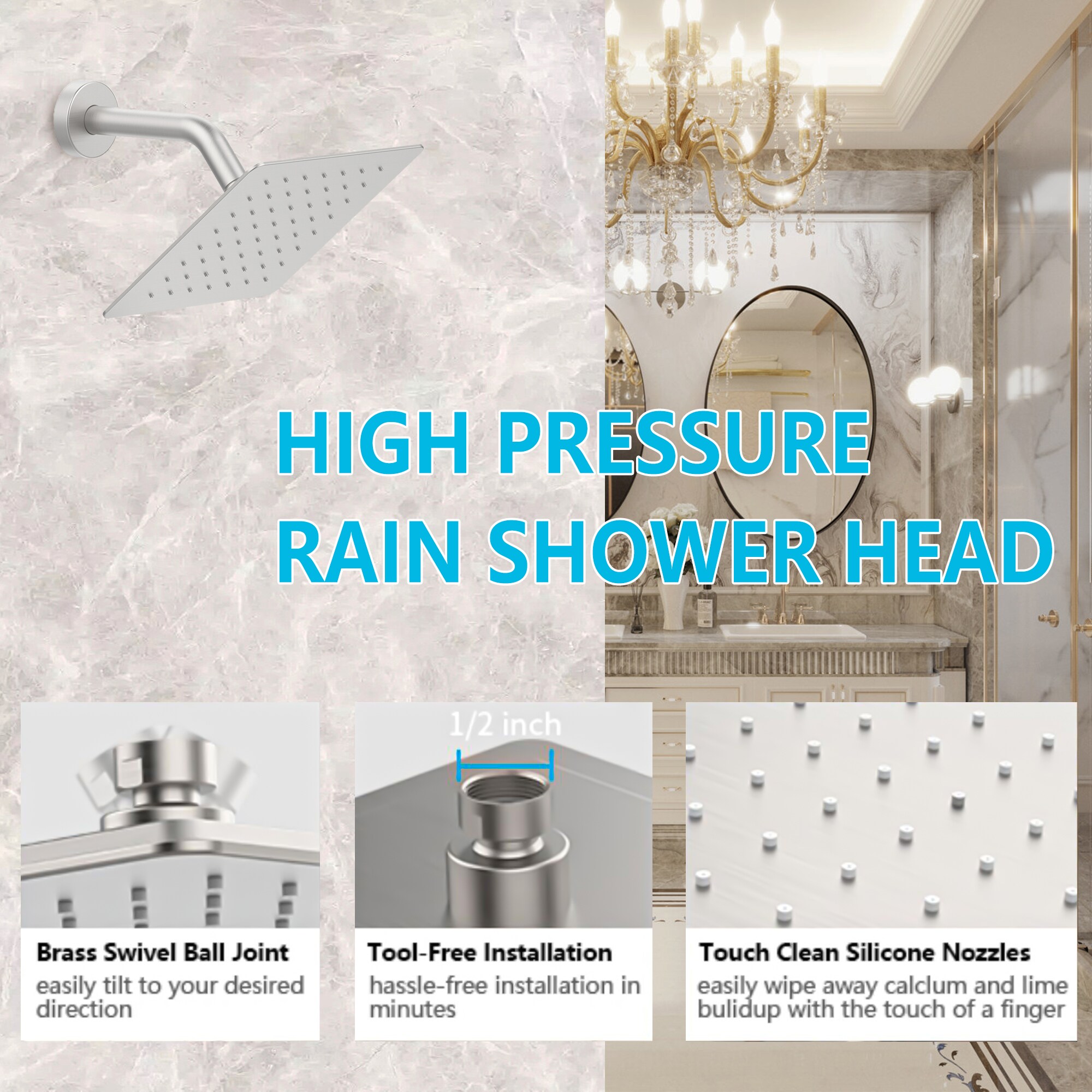 WELLFOR WA15014NS02 Tub-Shower-Faucets - View #8