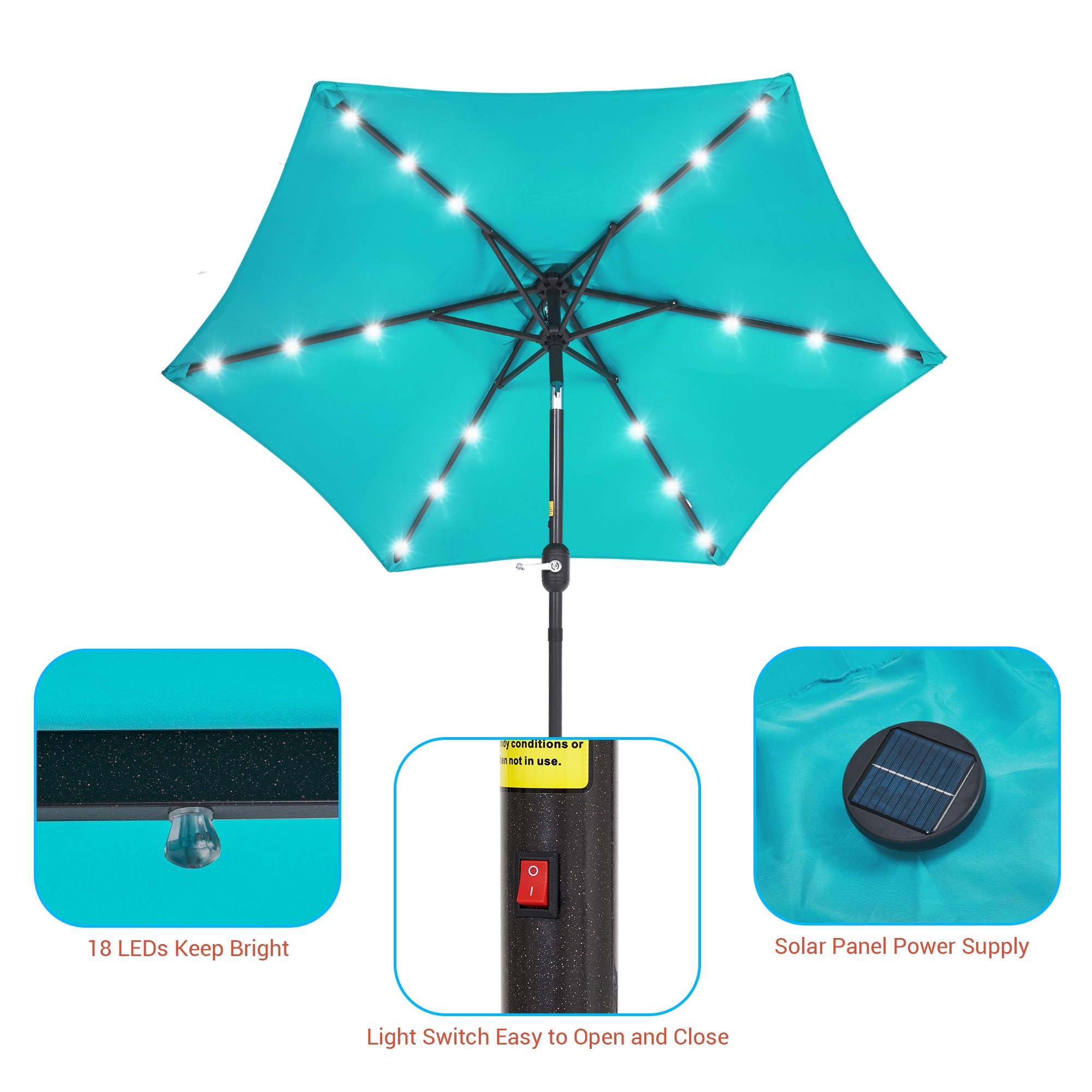 Sonkuki SD-LED90LB Umbrellas-2 - View #4