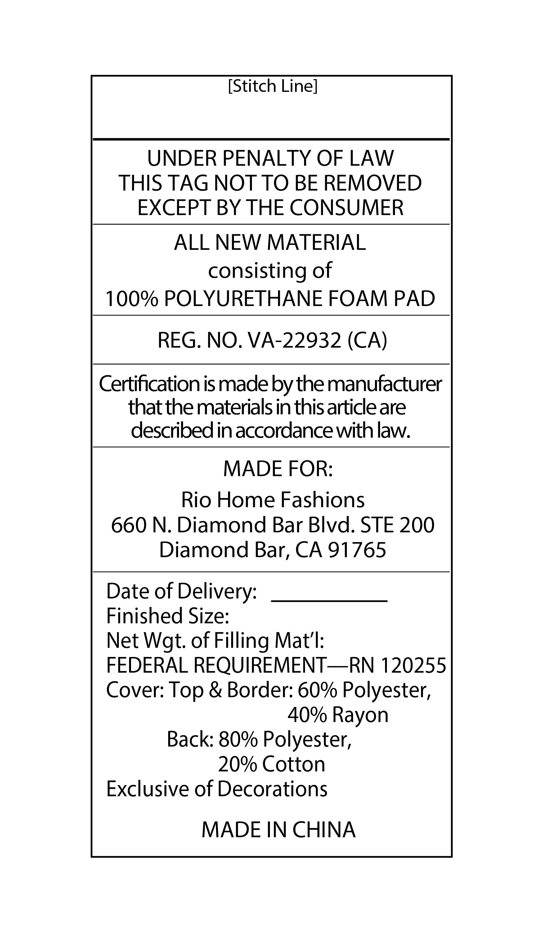 LoftWorks MFT-D007-6Q Mattress-Covers - View #3