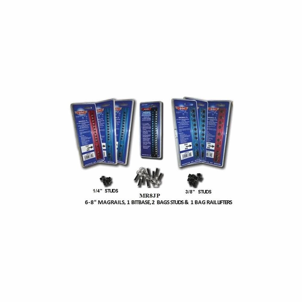 VIM Tools MDCO34325  VIM-MR8JP 6-8 in. Magrail Jobber Pack