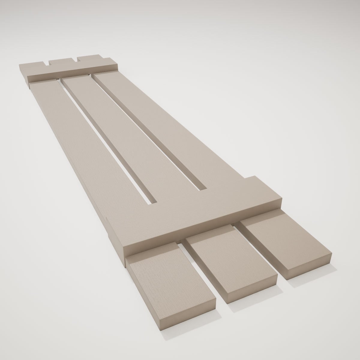 Ekena Millwork LS3C12X02600CL Exterior-Shutters - View #5