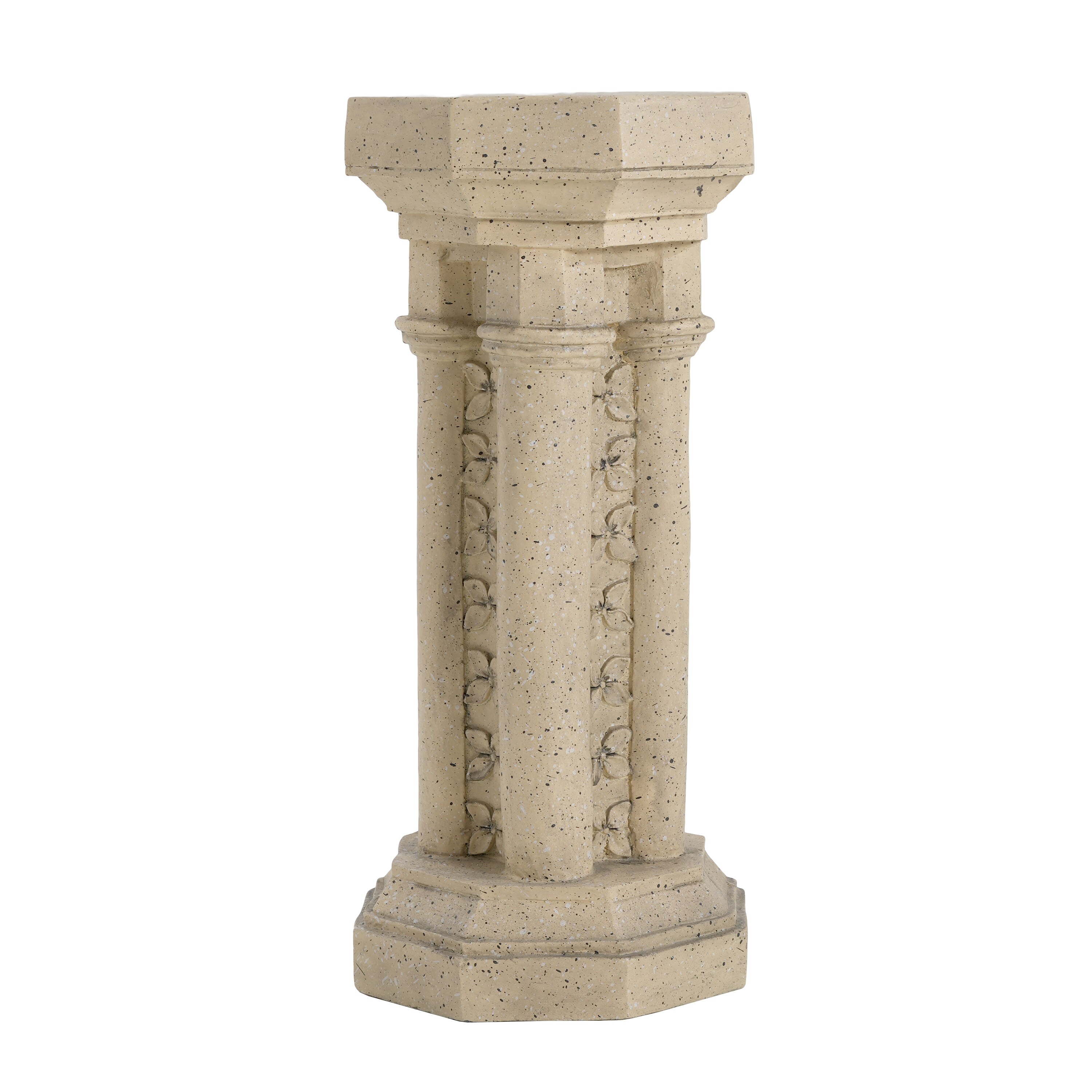 Christopher Knight Home 329426 Pedestal Column Plant Stand  Elegant Indoor and Outdoor Display Table