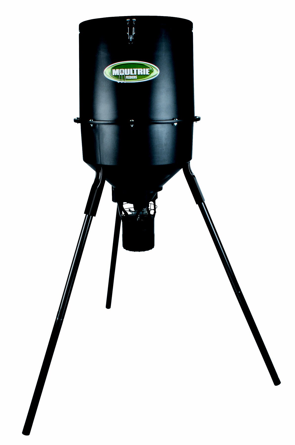 Moultrie Products MFH-PHB30B 30-Gallon Black Polyresin Game Feeder