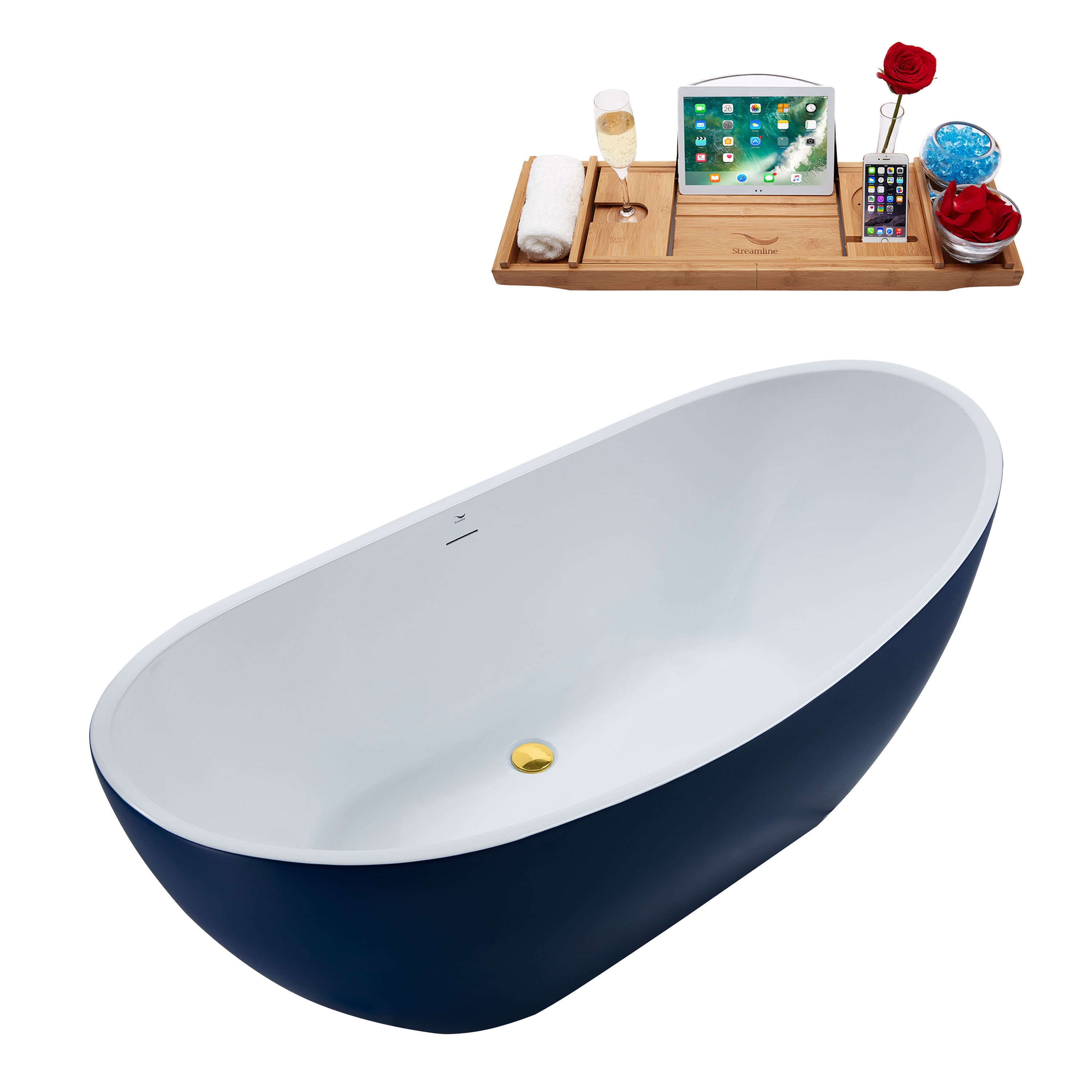 Streamline N595GLD bathtubs - View #4