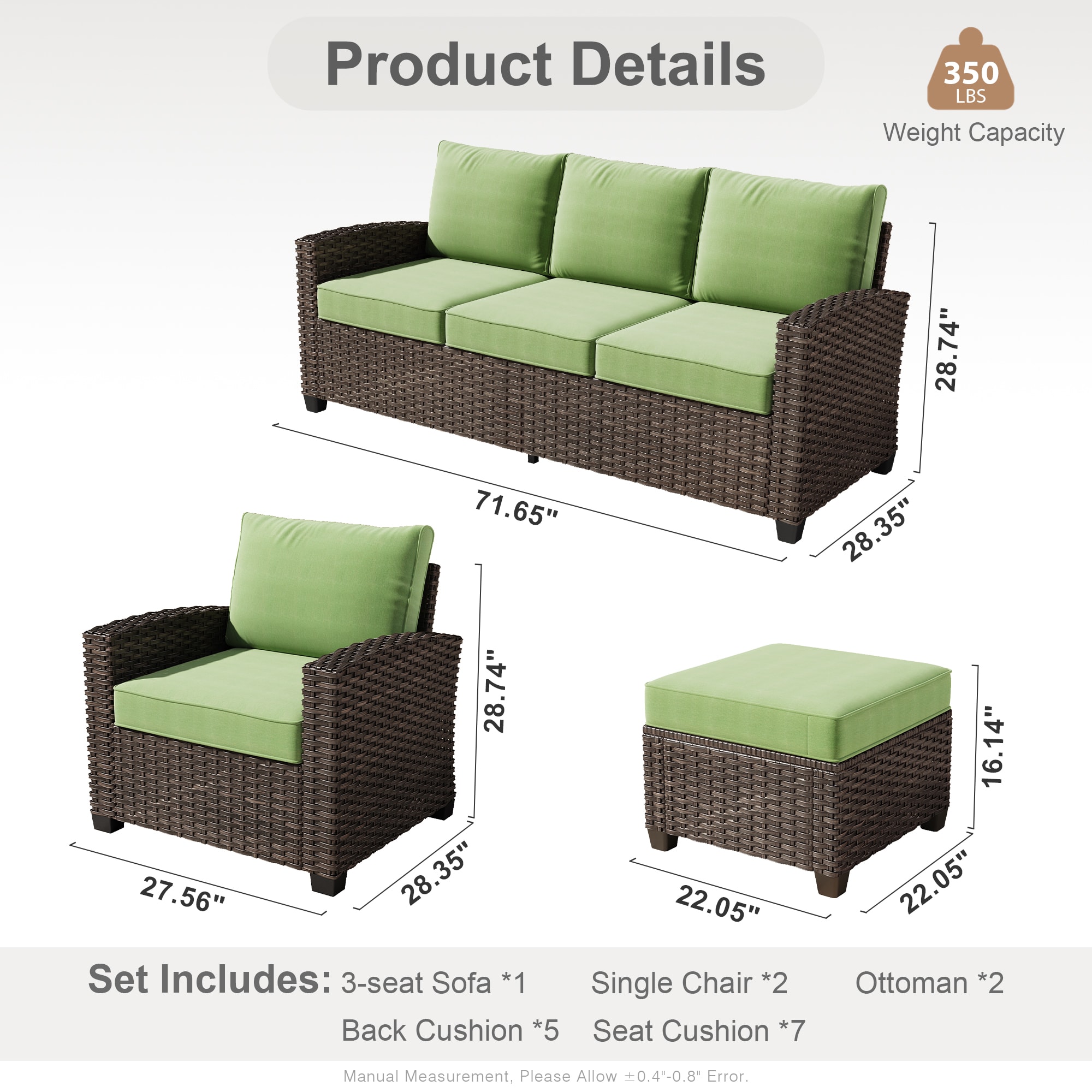 Caodoc L5-PRS901-1 Patio-Sofas-Daybeds - View #5
