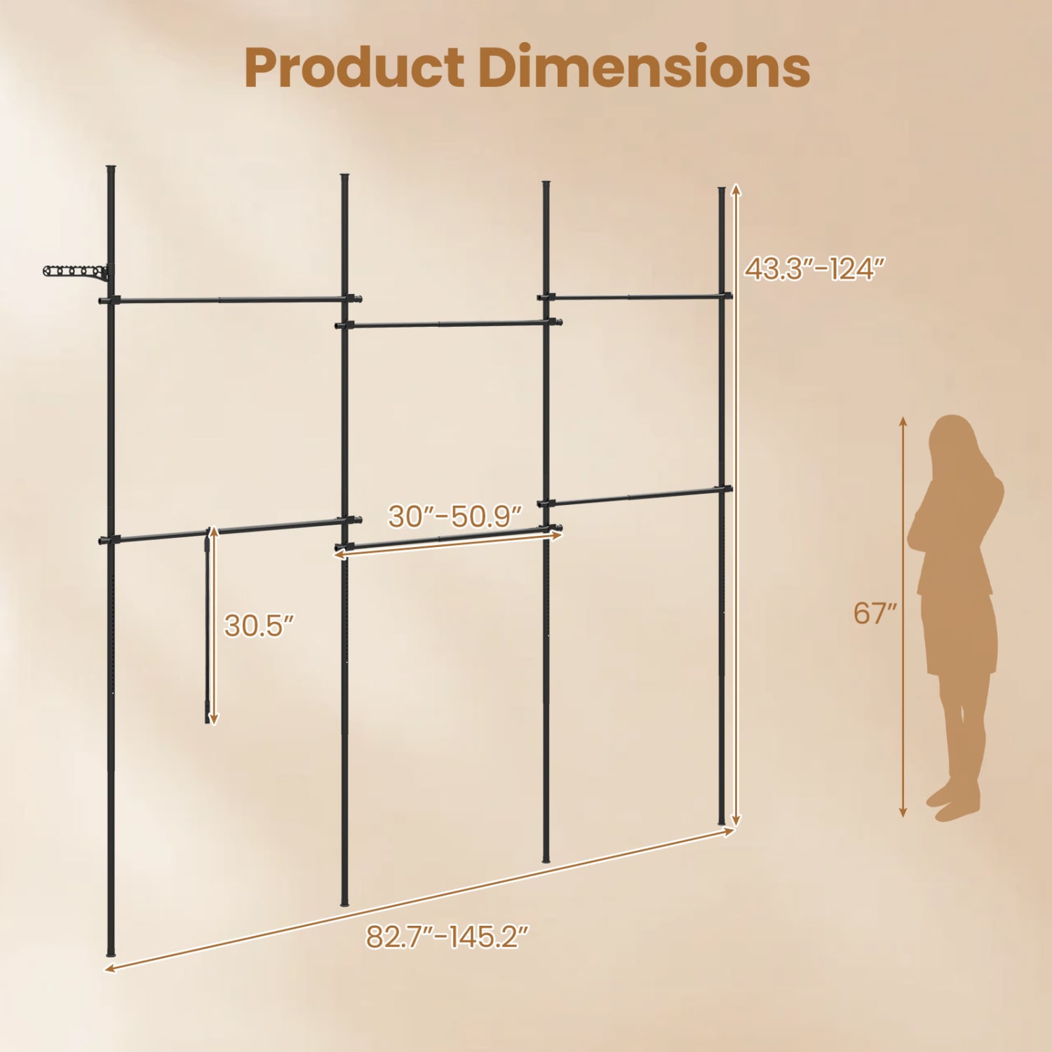 Boyel Living BLID0A000157346 Garment-Racks - View #3
