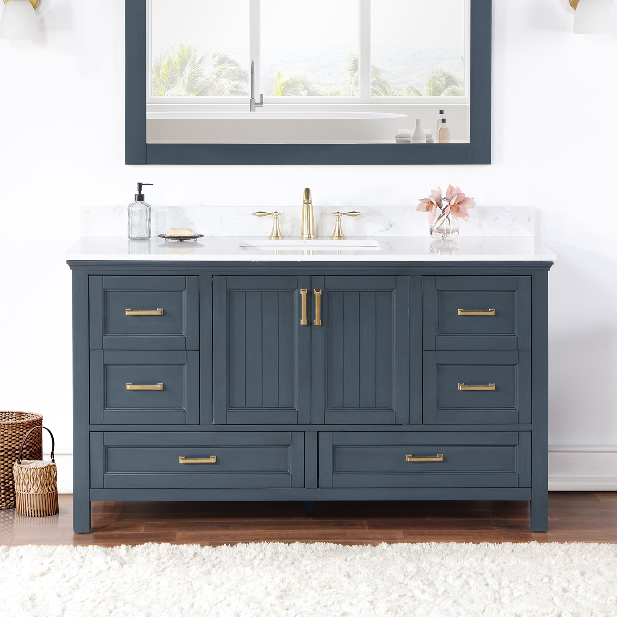 Altair 538060S-CB-AW-NM Bath-Vanity-Combo - View #3
