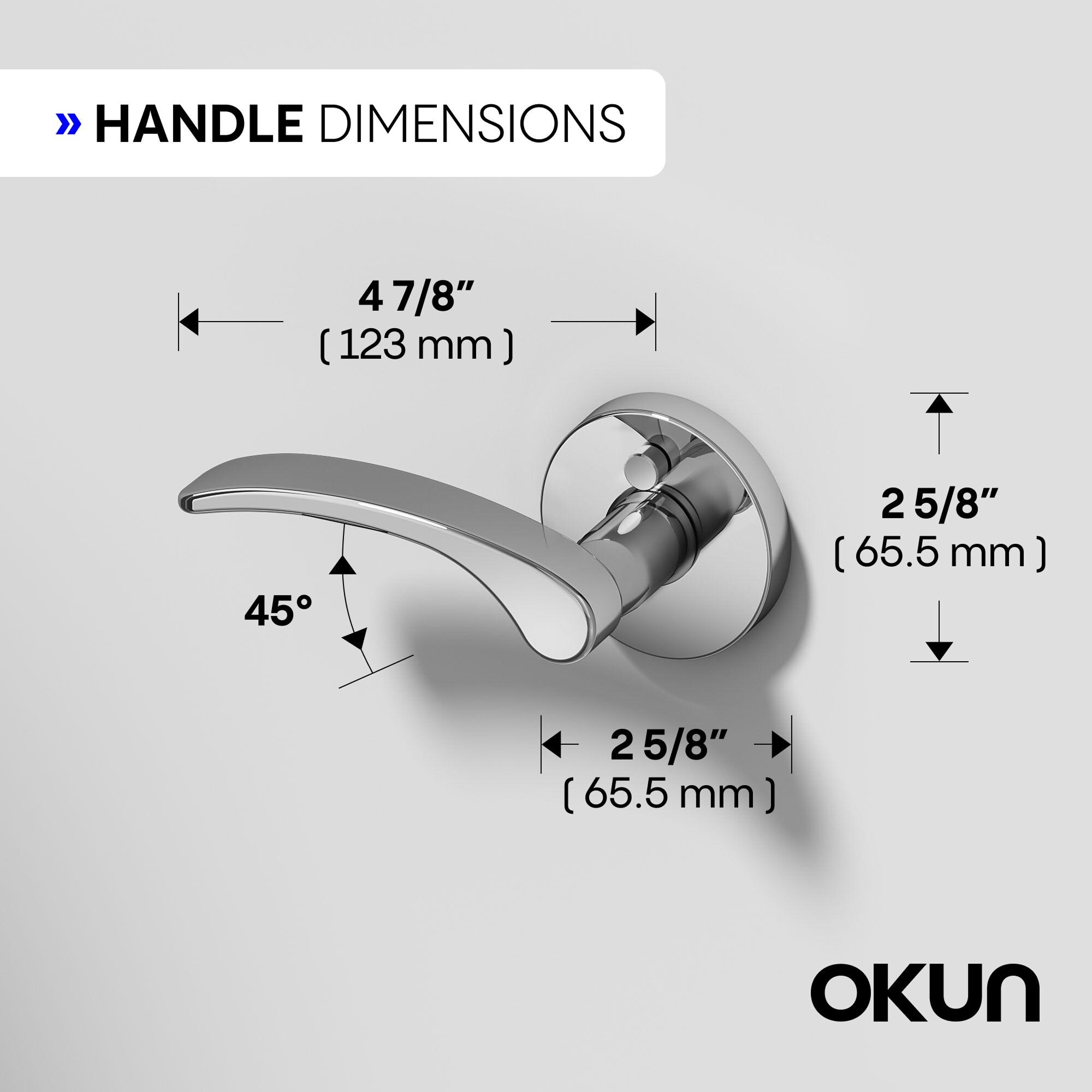 OKUN OK1011CHPRK2 Door-Handles - View #4