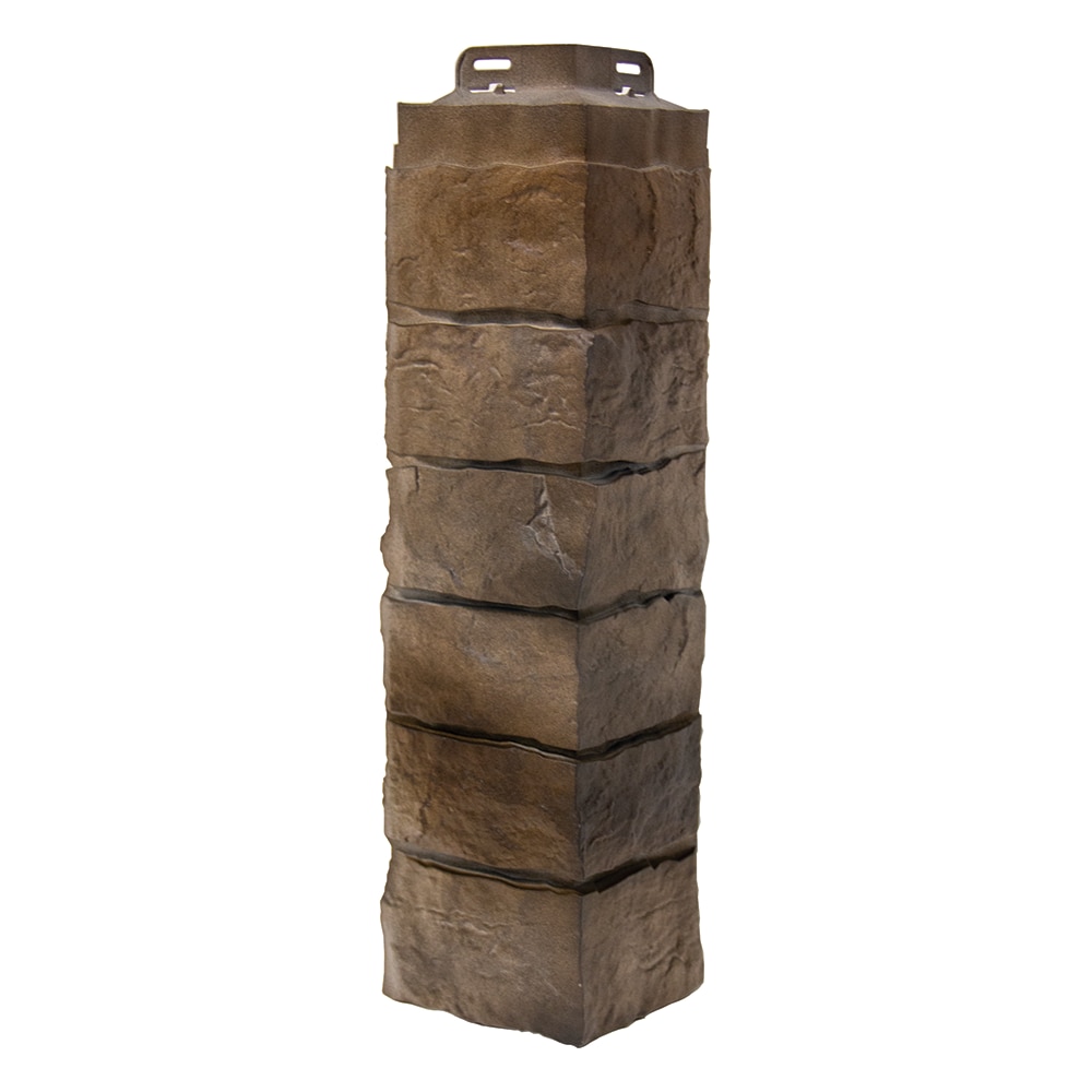 Novik 120145004A Artisan Cut 7.92 Linear feet Saddle Faux stone veneer