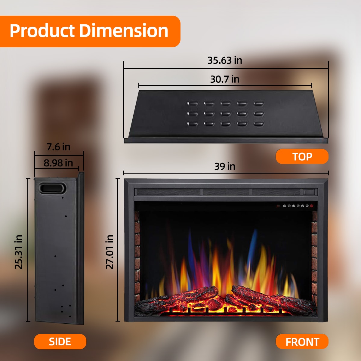 EdenDirect NLCD041922 Electric-Fireplace-Fireboxes - View #8