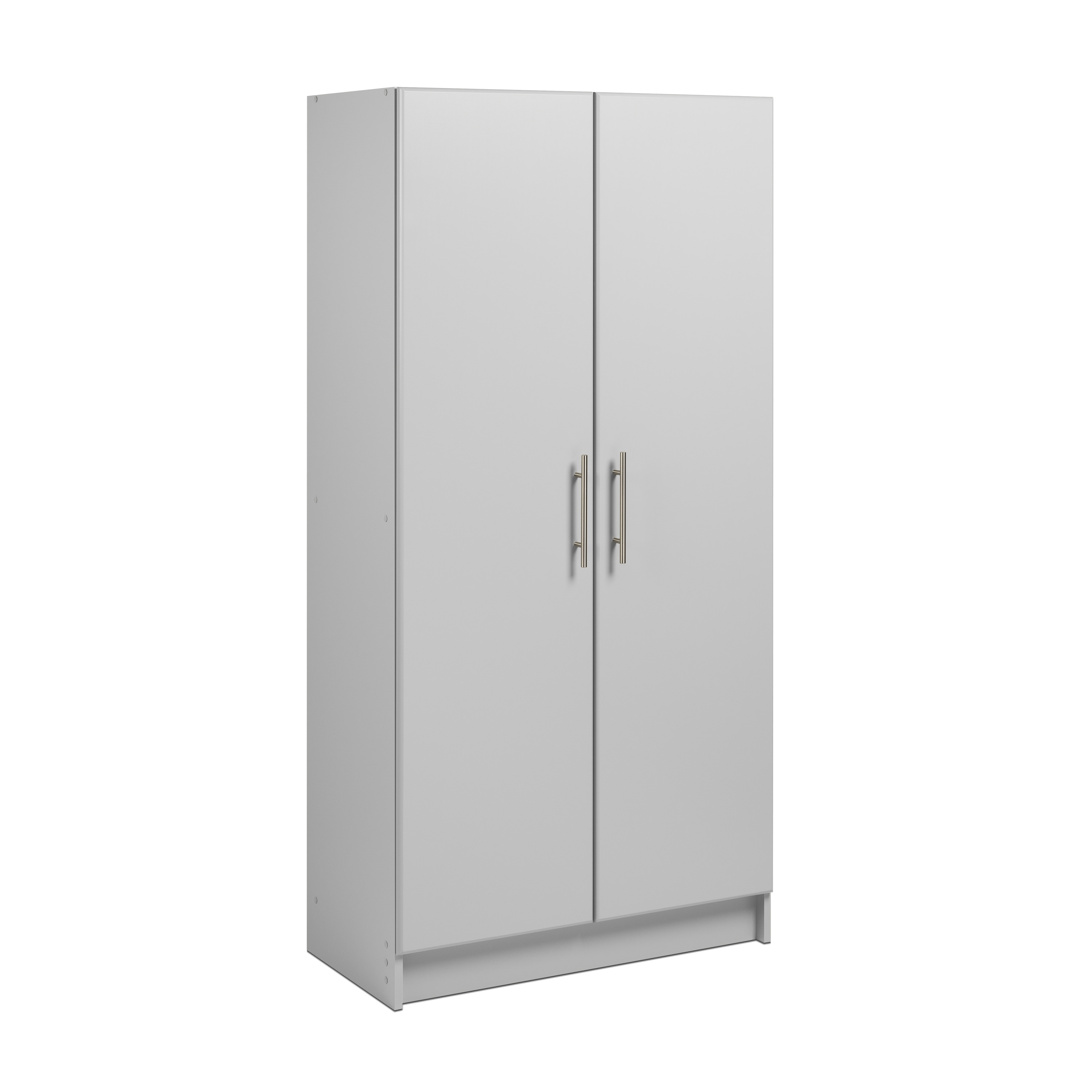 96 Elite with 6 Storage Cabinet Set Black - Prepac