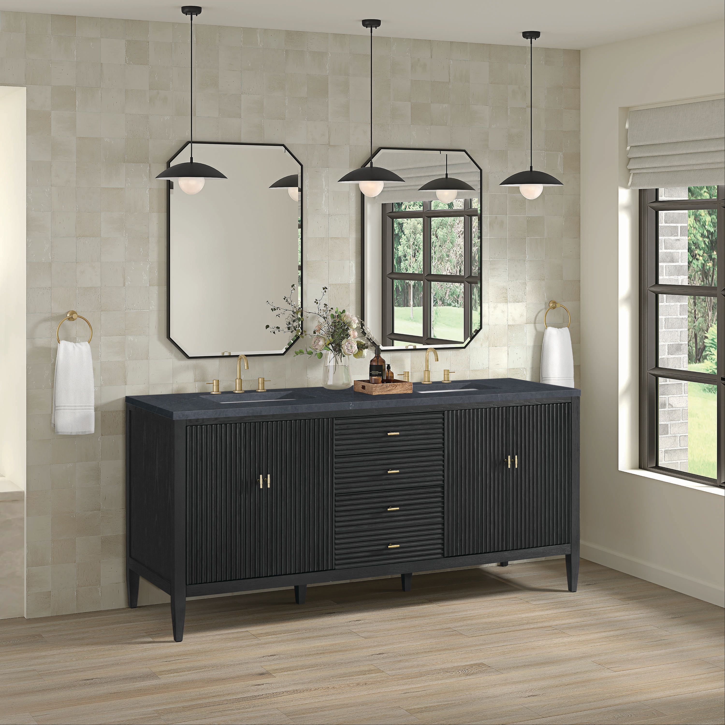 James Martin Vanities 485-V72-CBO-3CSP Bath-Vanity-Combo - View #3