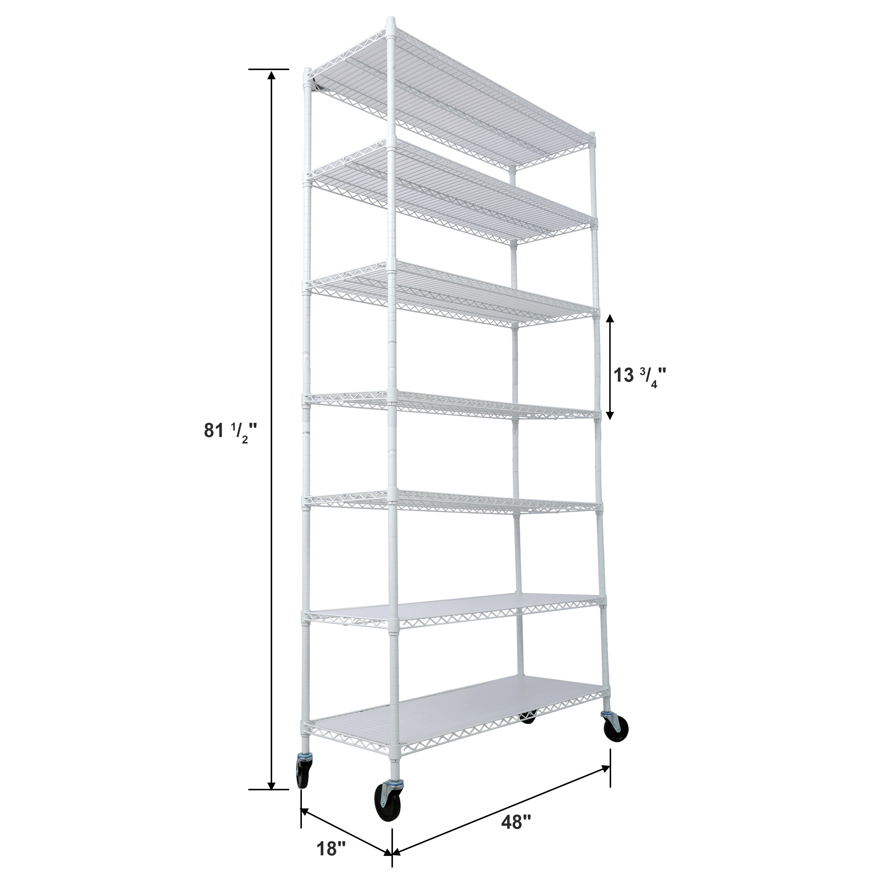 Kahomvis GH-QPS4-134 Free-Standing-Shelving - View #3